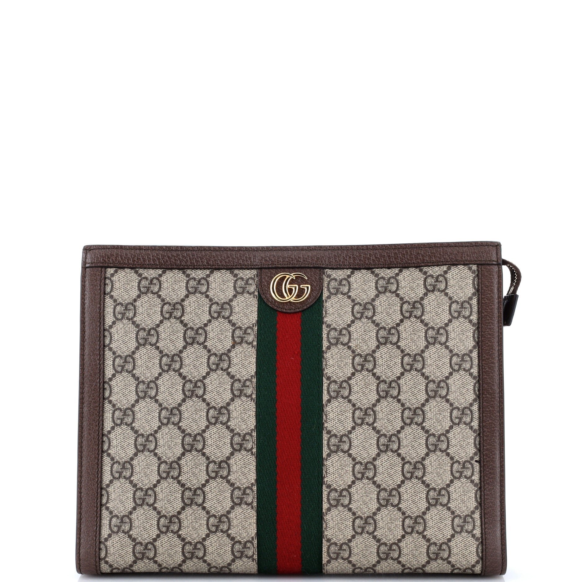 Ophidia Pouch GG Coated Canvas Medium
