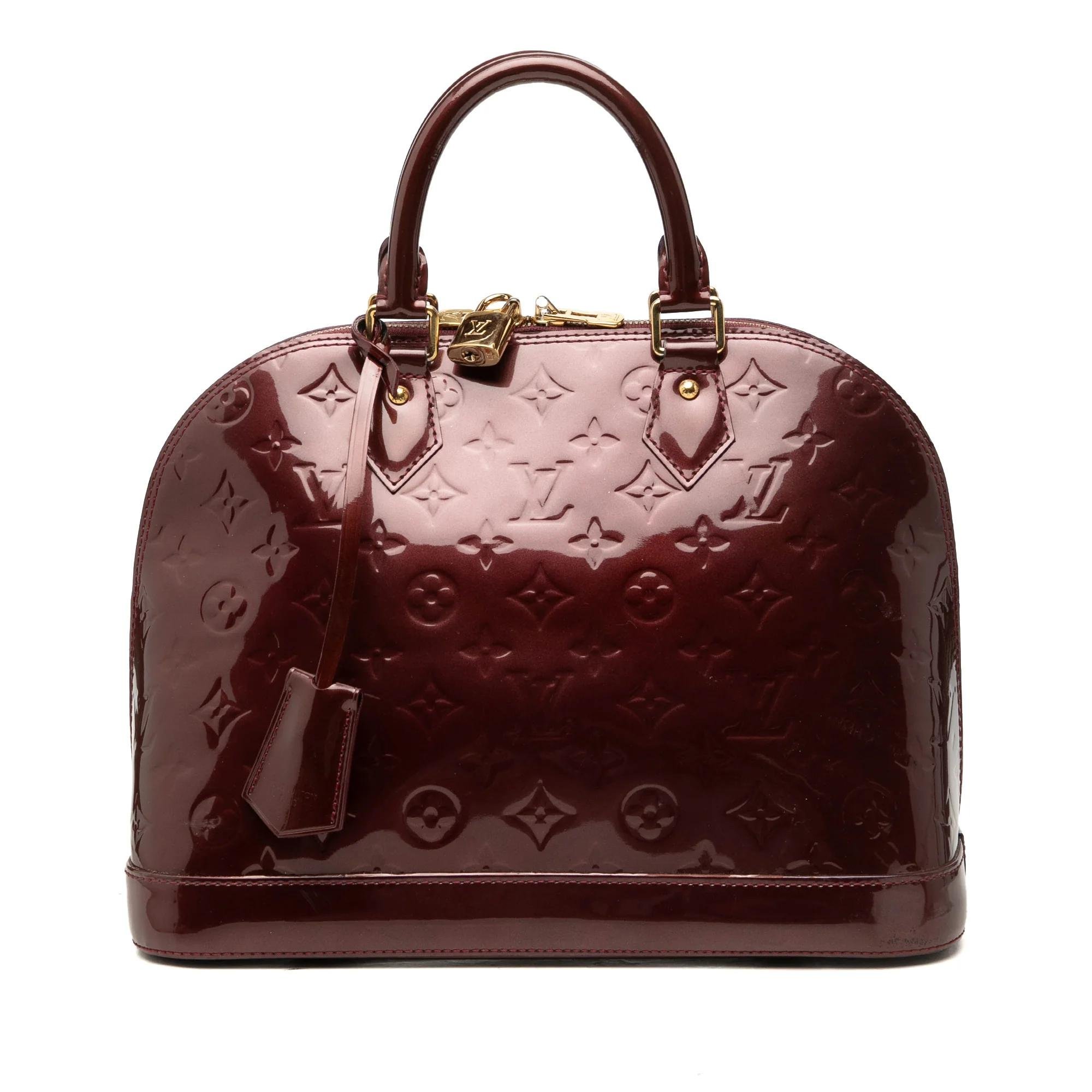 Alma leather handbag