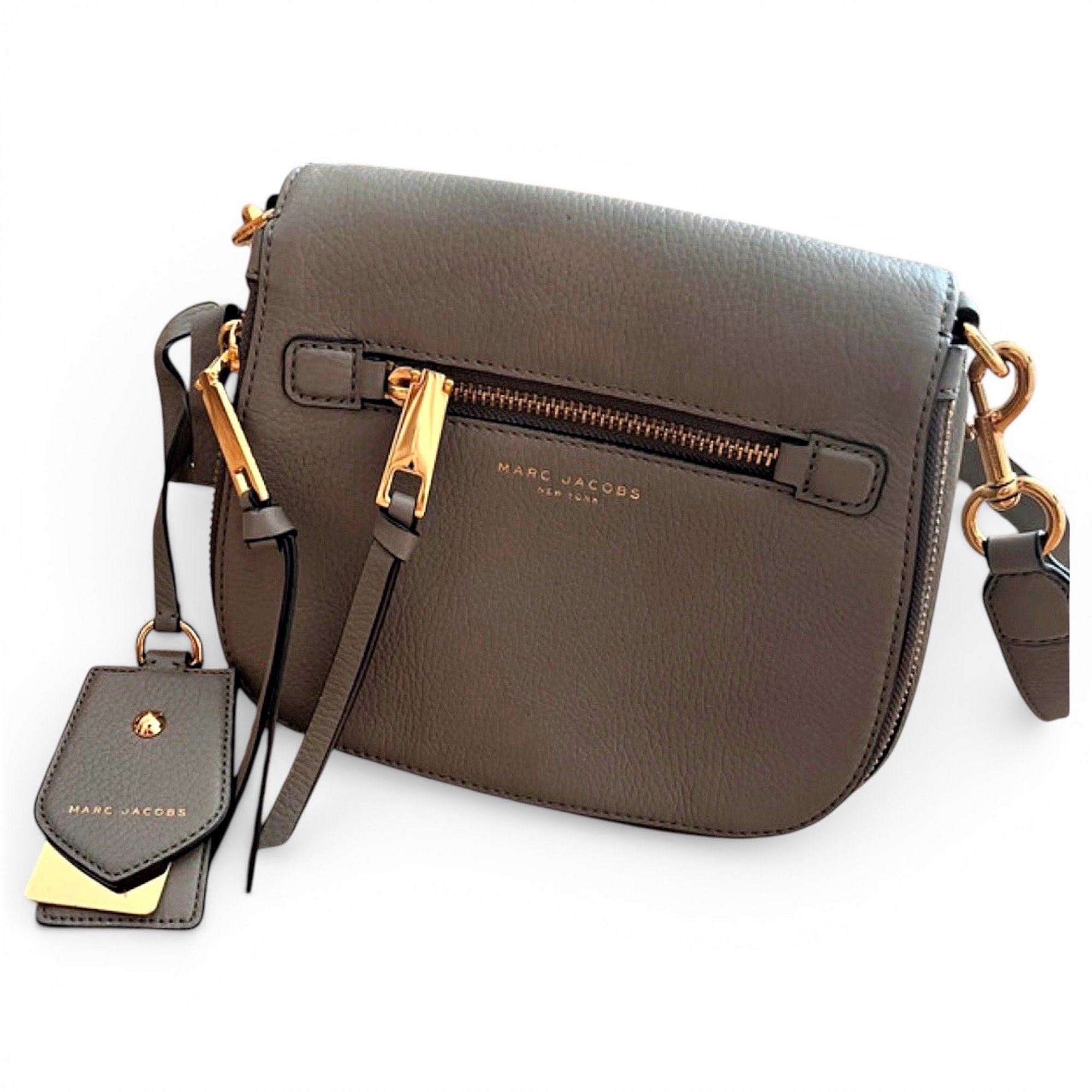 Leather crossbody bag
