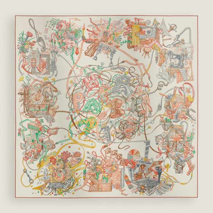 Le Monde d'Hermès Shawl 140