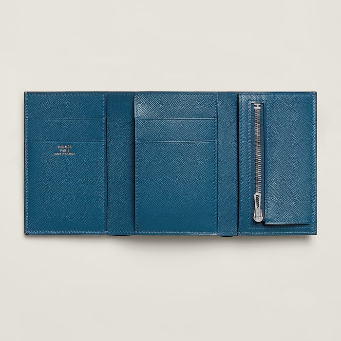 Deep Blue Bearn Wallet