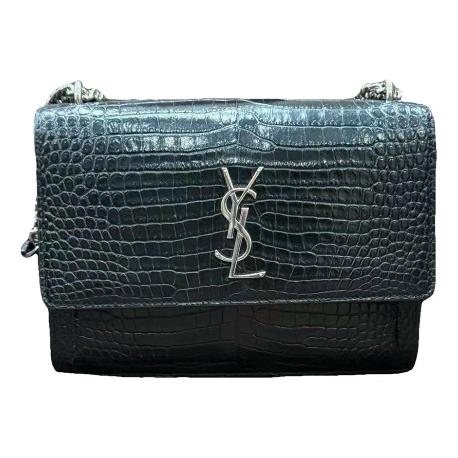 Sunset leather handbag