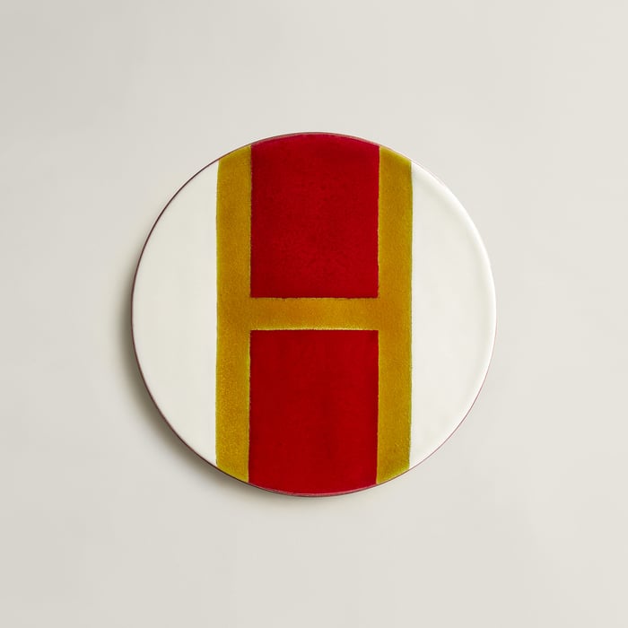 Jaune Citrine Sialk Change Tray
