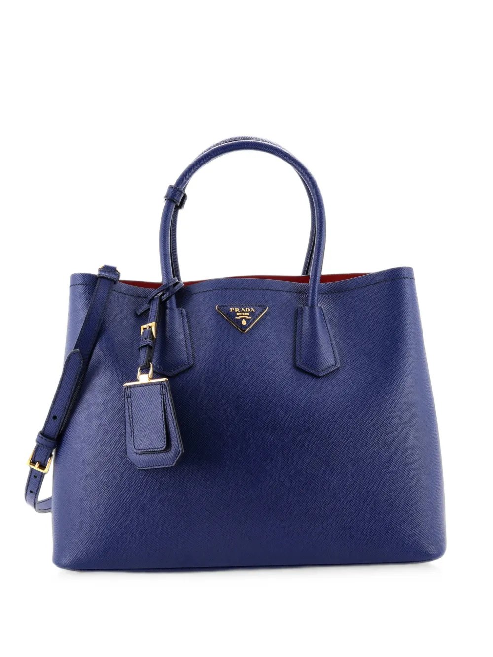 Cuir Double Saffiano Leather Medium tote bag