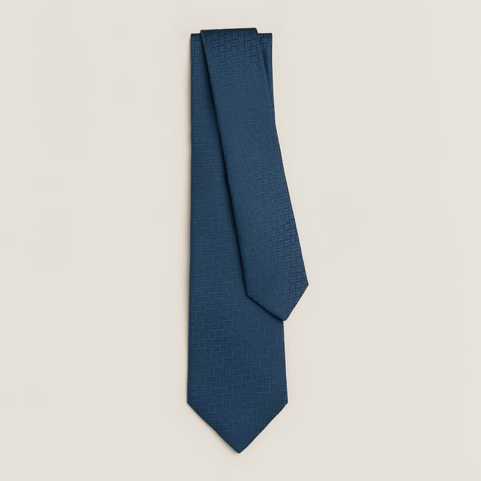 Marine Clair Faconnee H 24 Tie