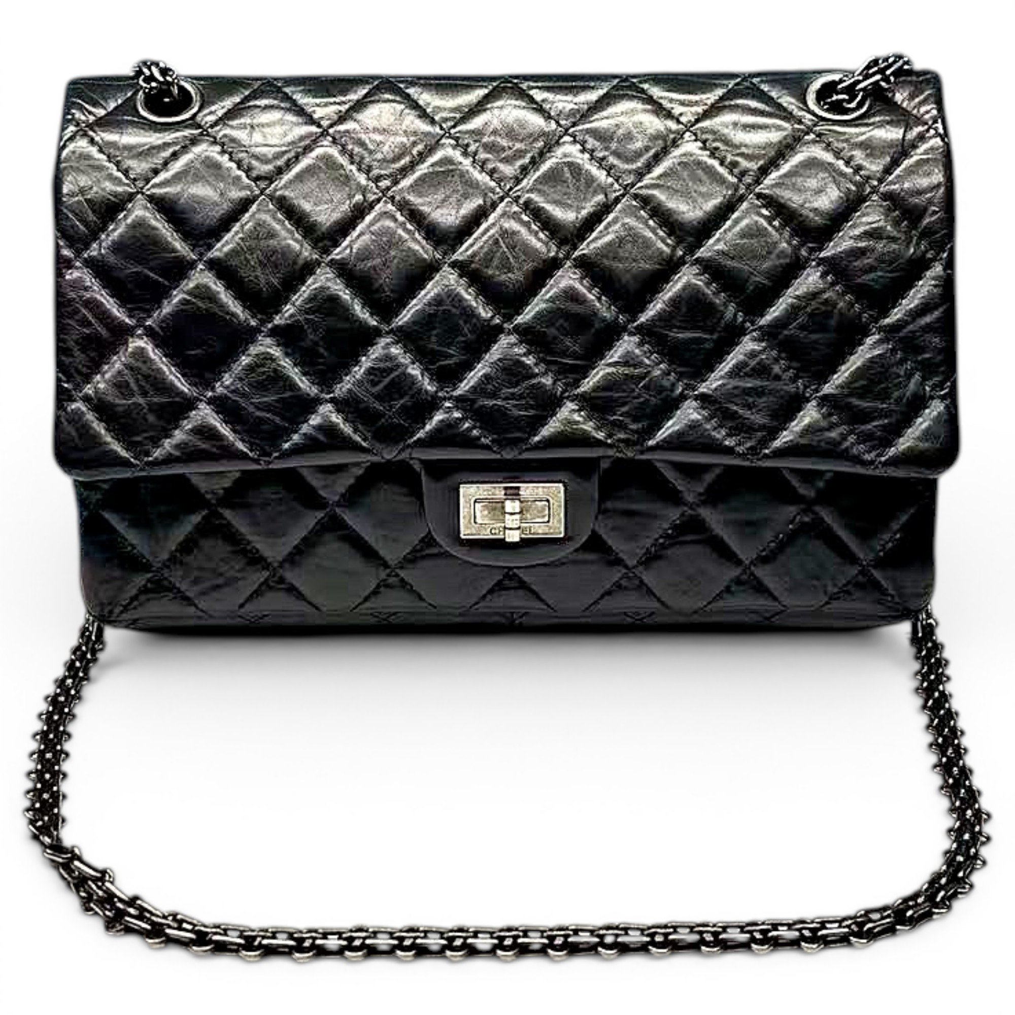 2.55 leather handbag