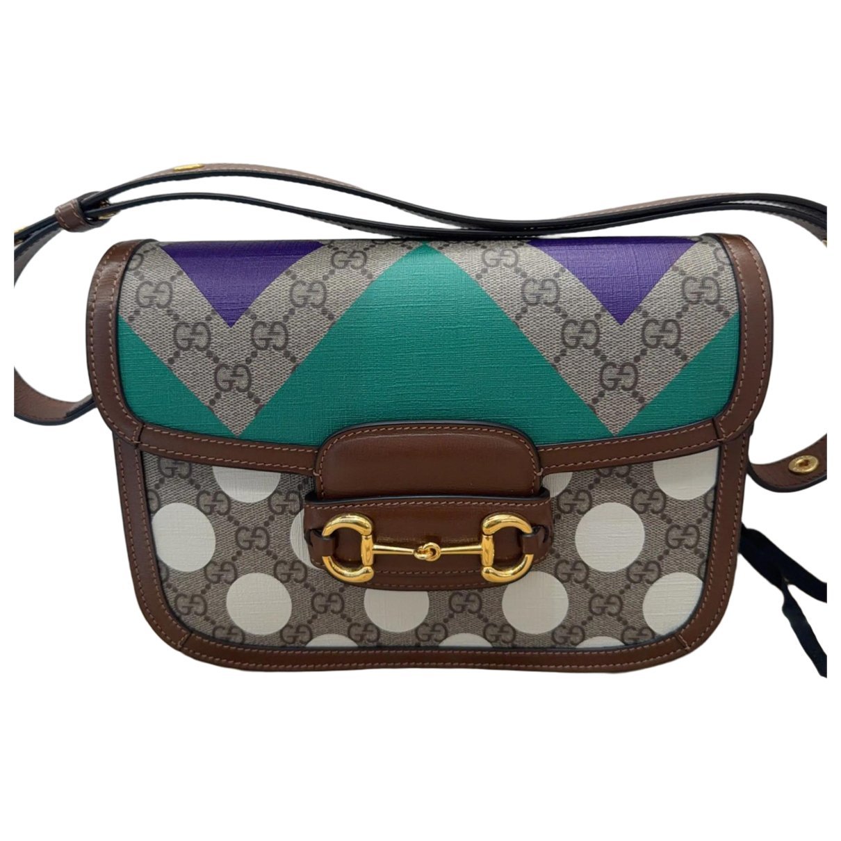 Horsebit 1955 vinyl handbag