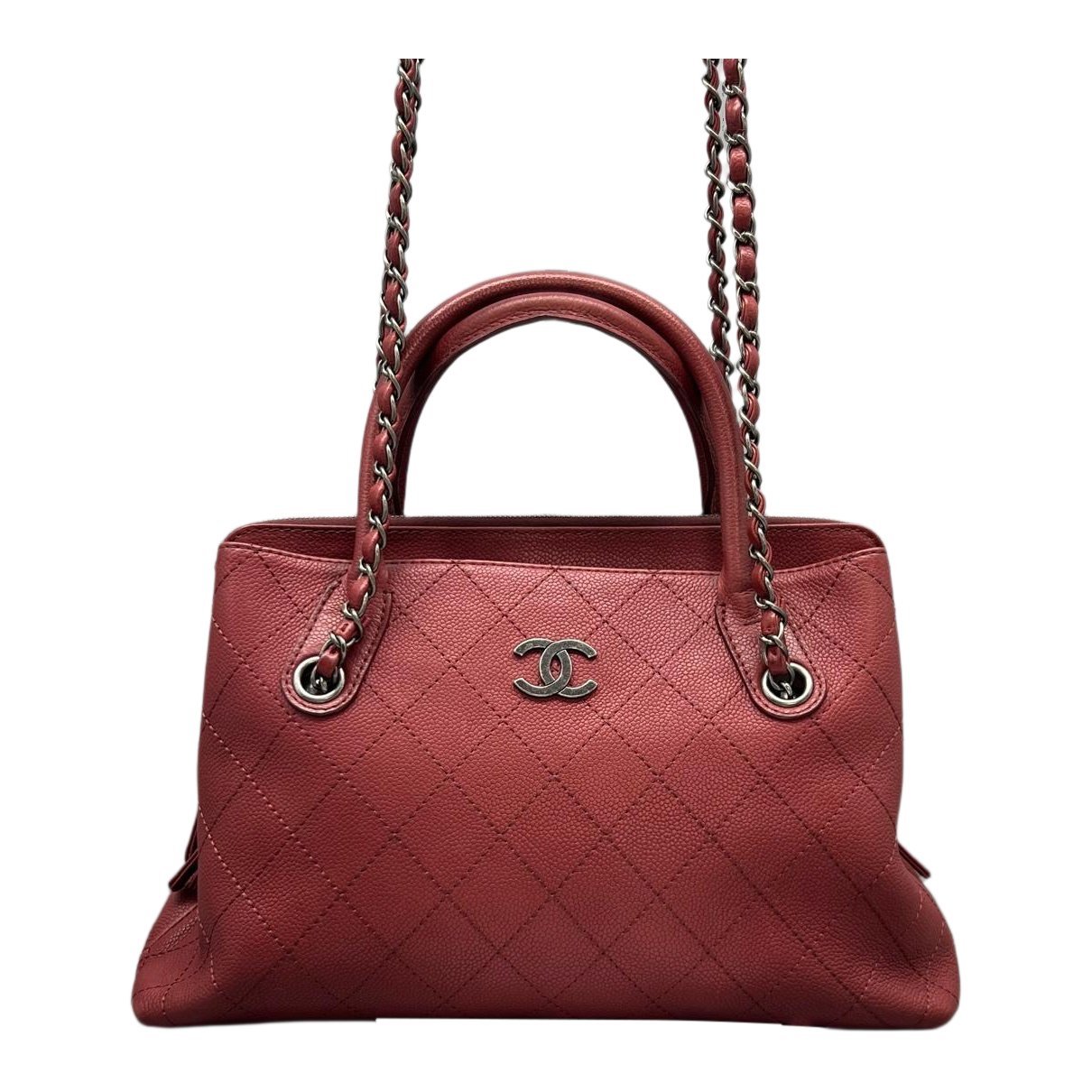 Executive leather tote