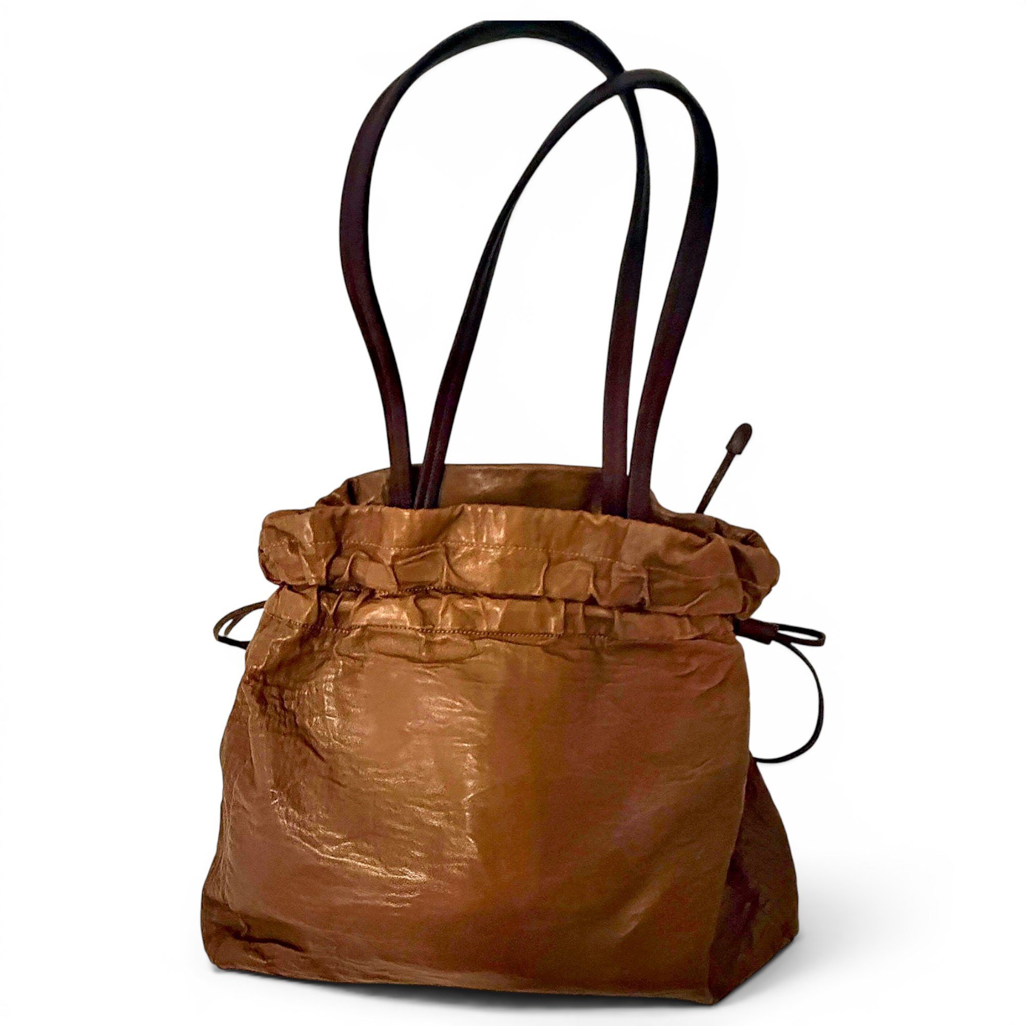 Leather handbag
