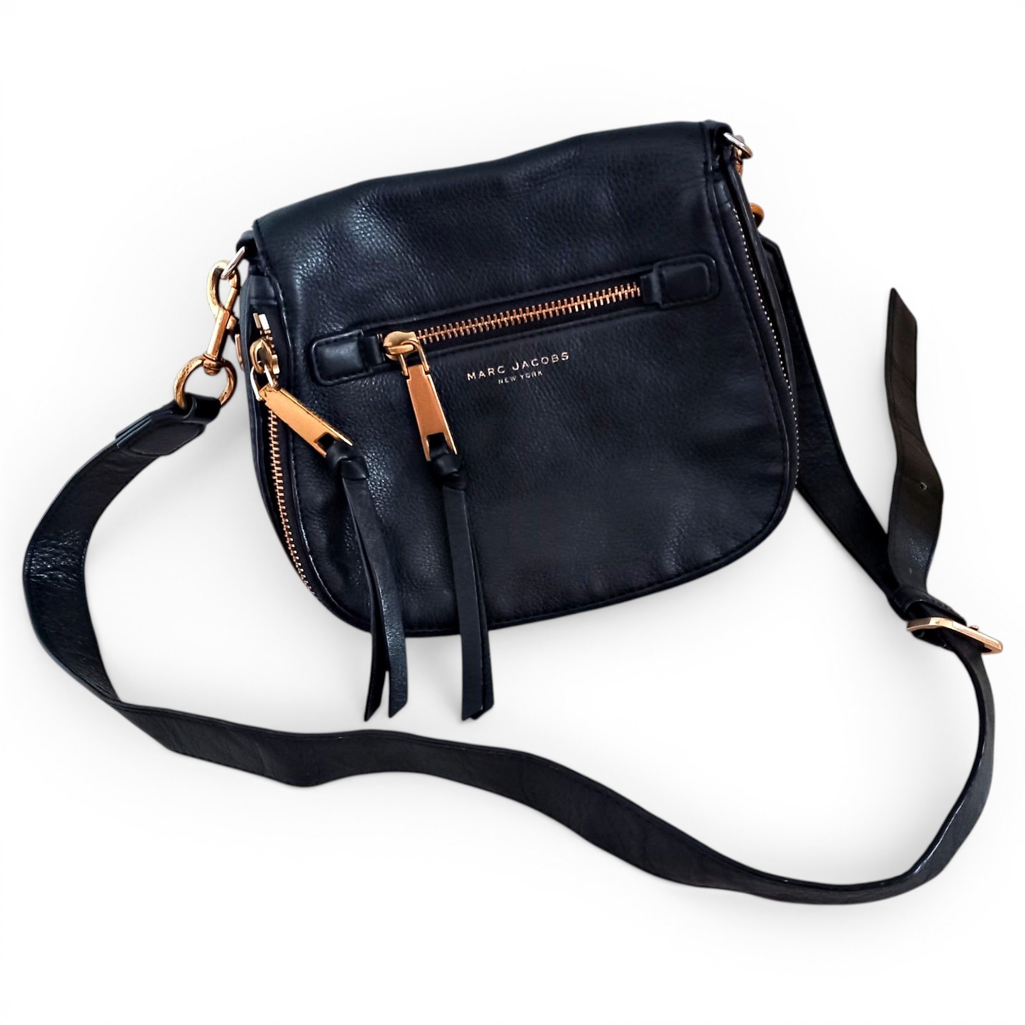 Leather crossbody bag