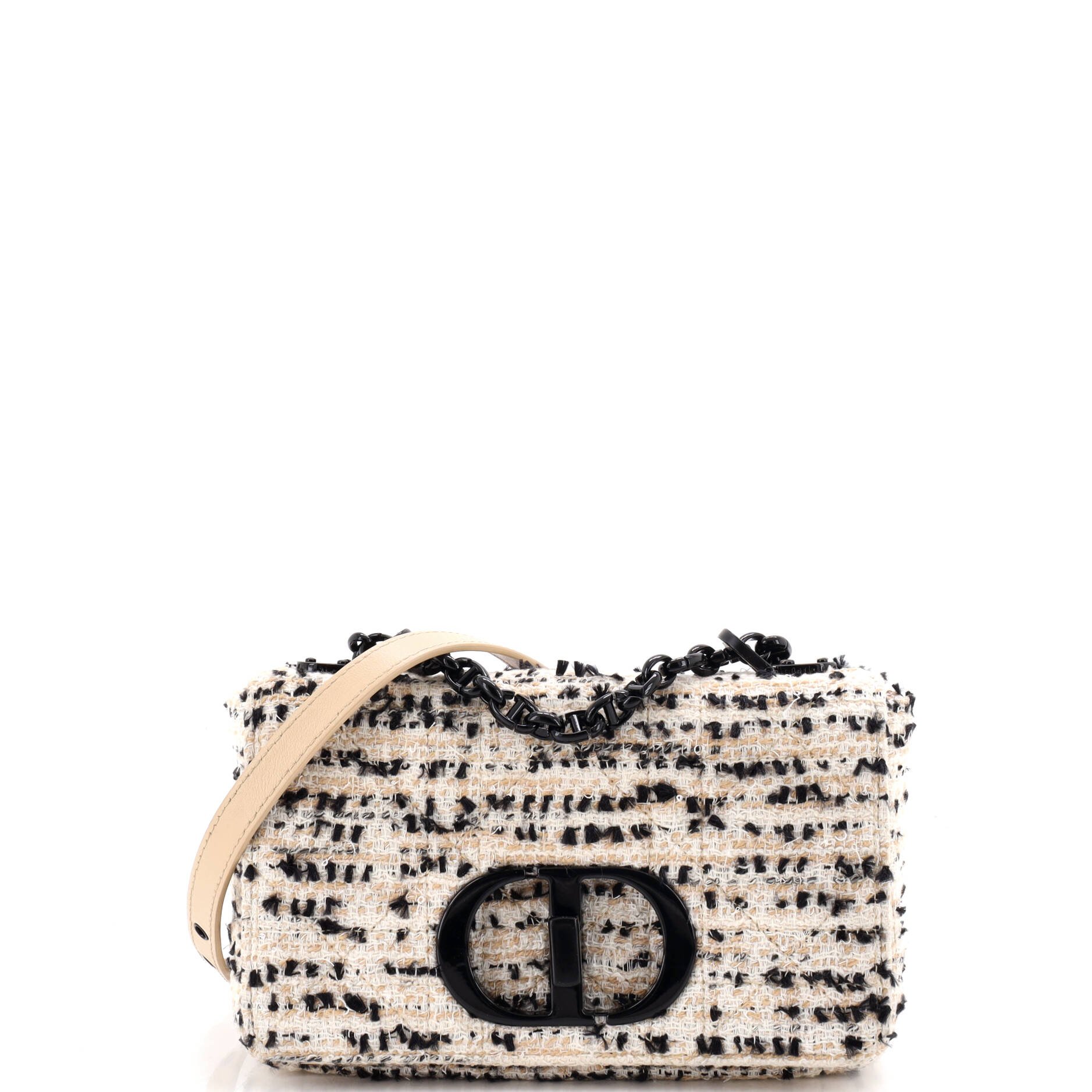 Caro Bag Macrocannage Tweed Small