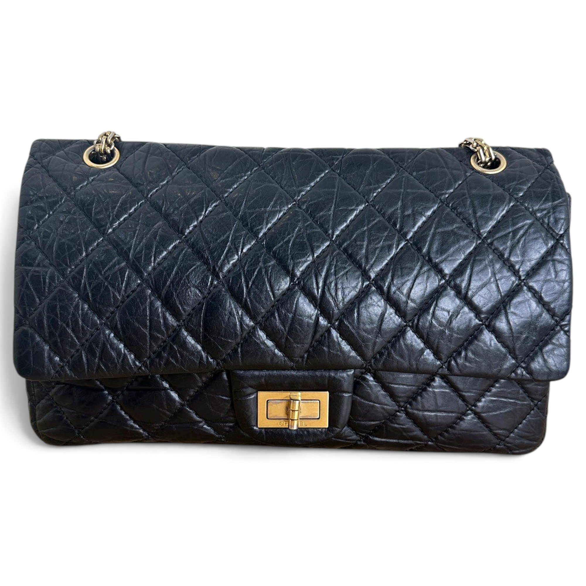 2.55 leather handbag