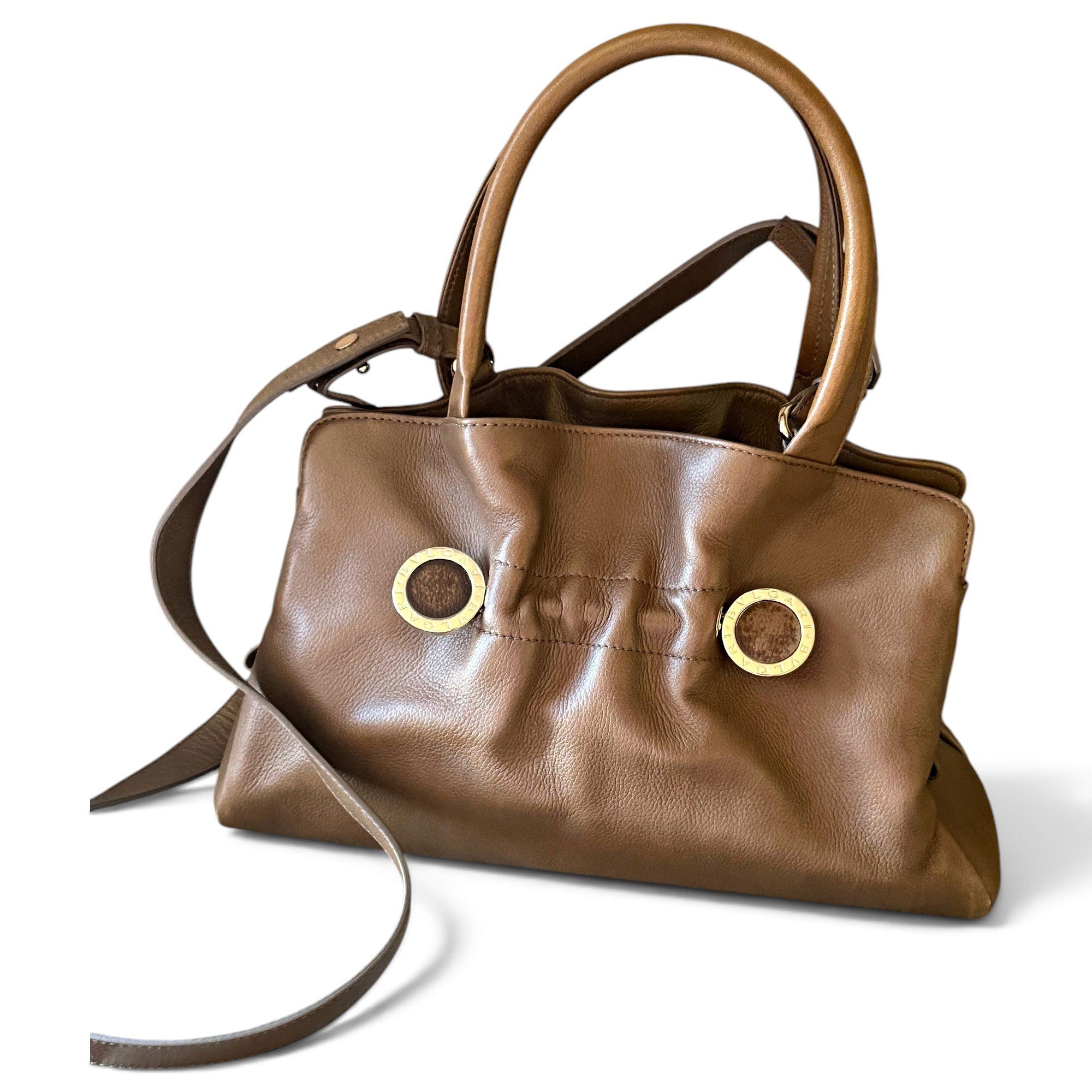 Leather handbag