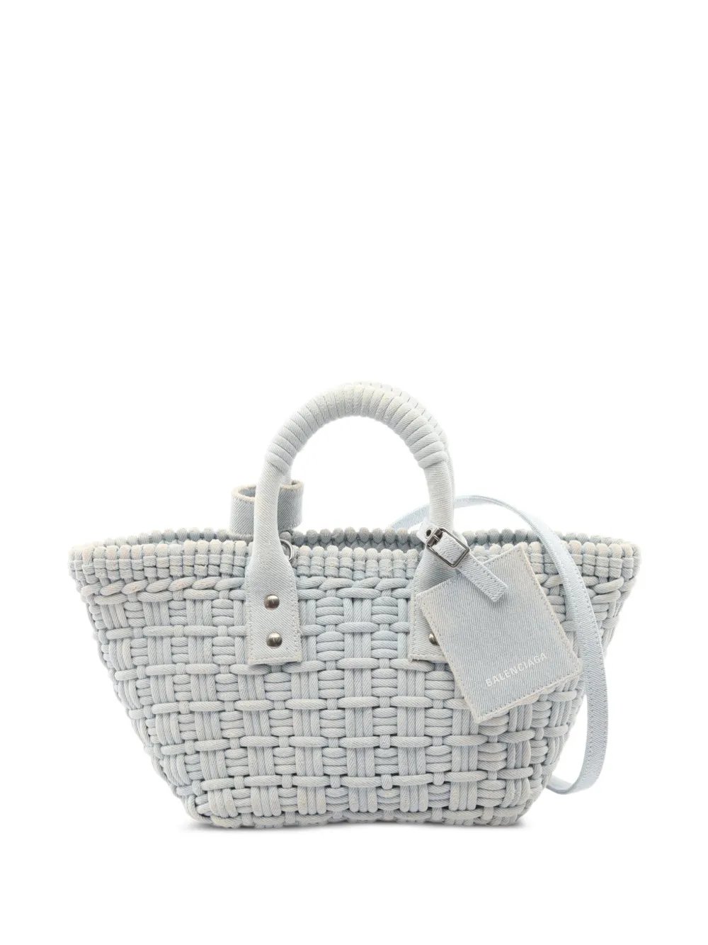 2000s Bistro basket tote bag
