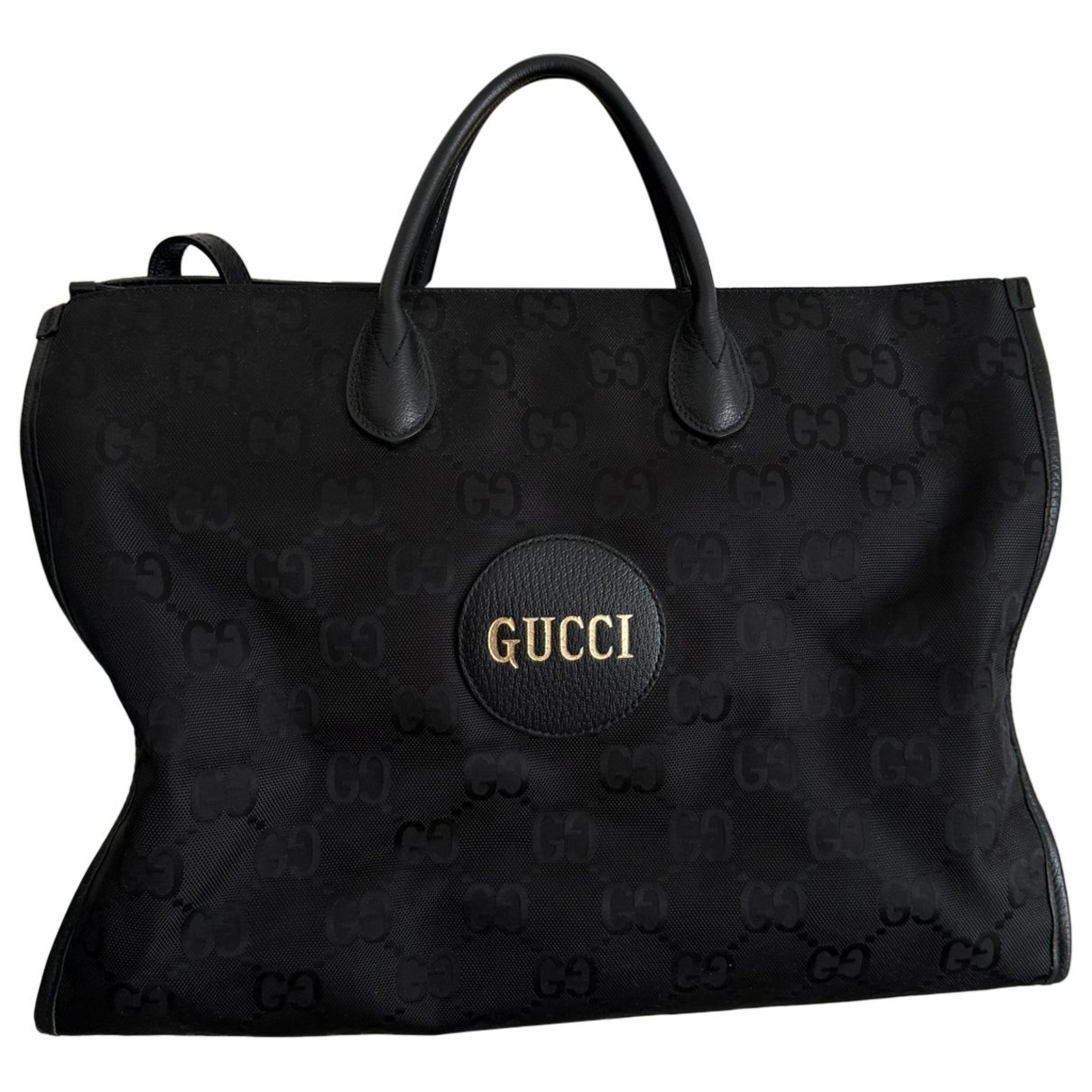 Leather travel bag
