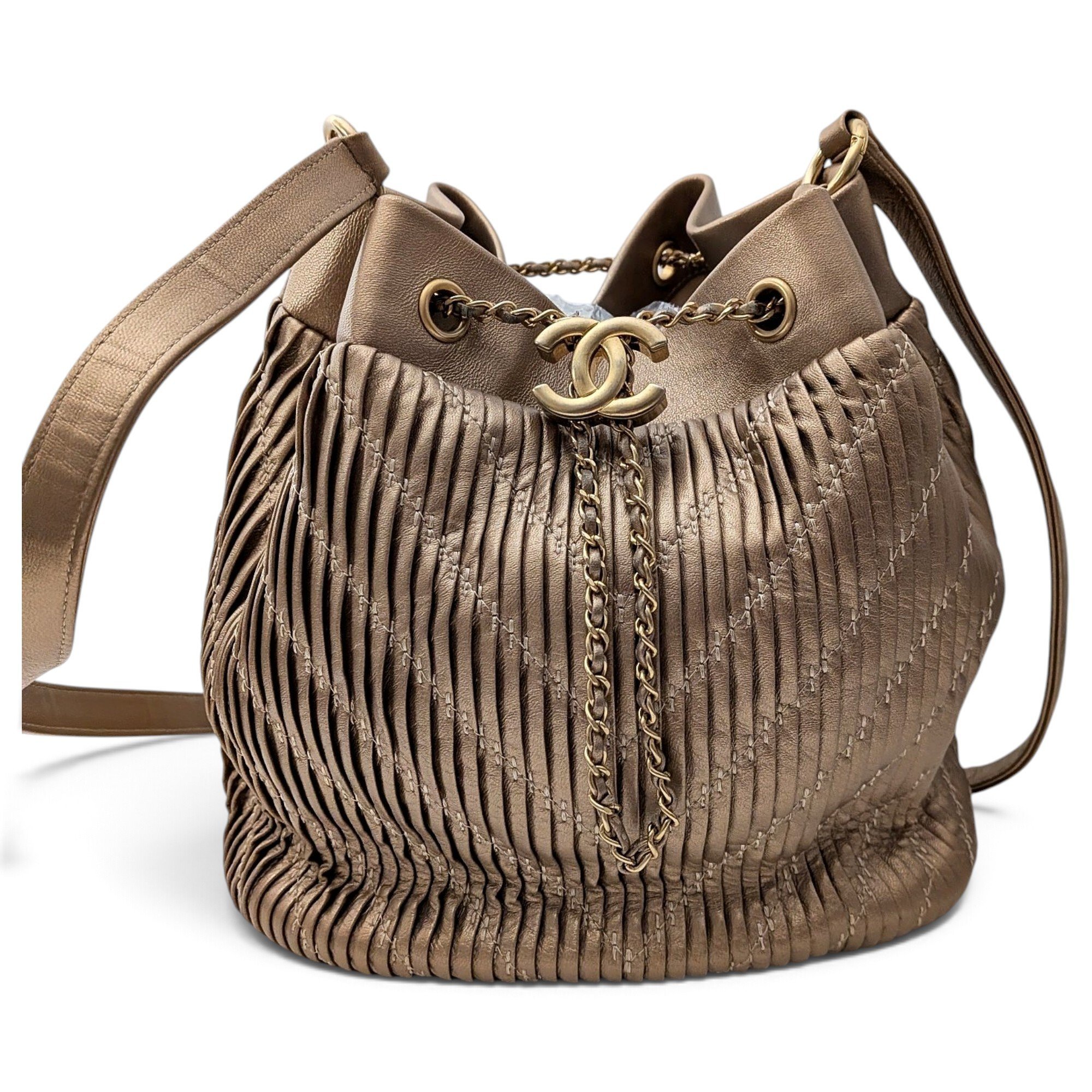 Leather handbag