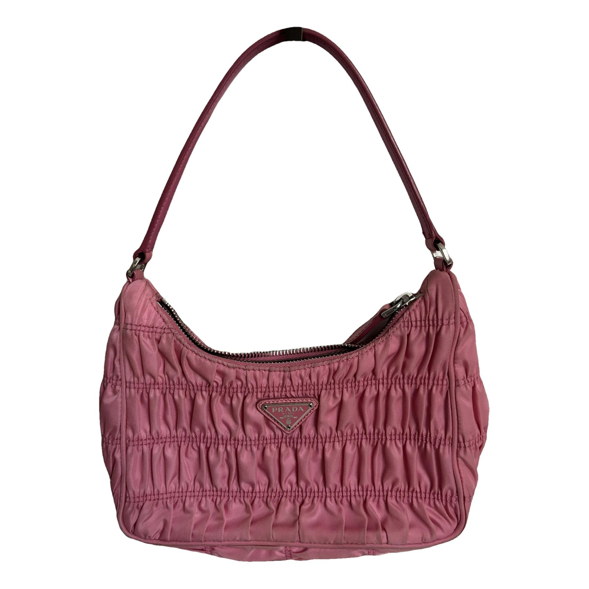 Re-Edition 2005 Zip cloth handbag
