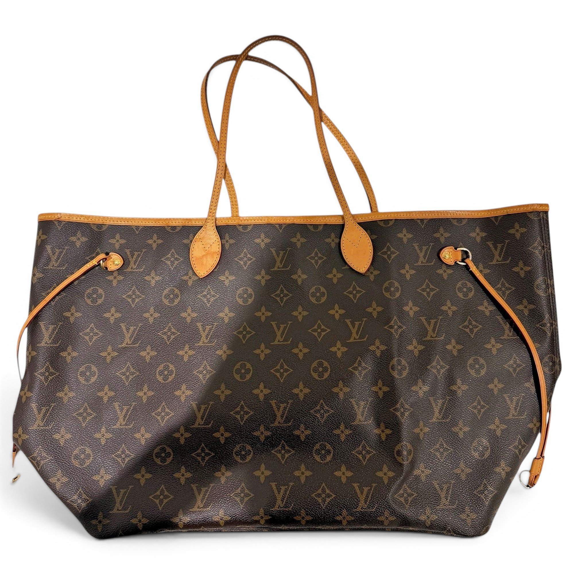 Neverfull leather tote
