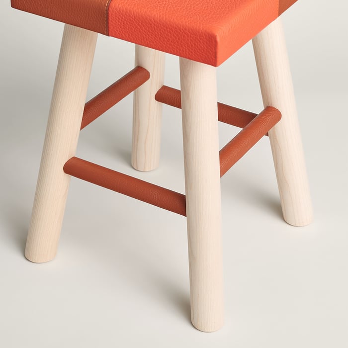 Random Ash Tree Stool PM