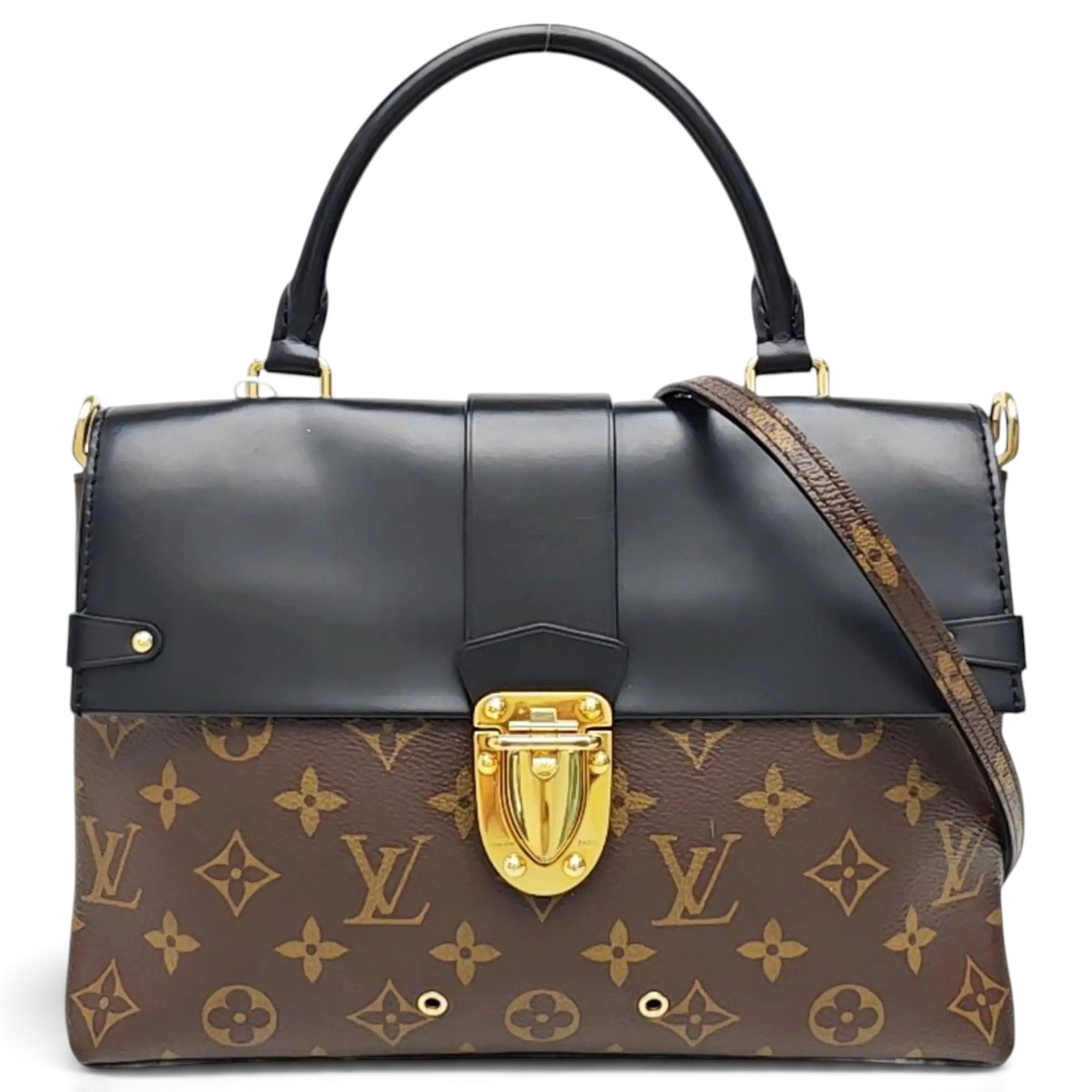 One Handle very leather handbag