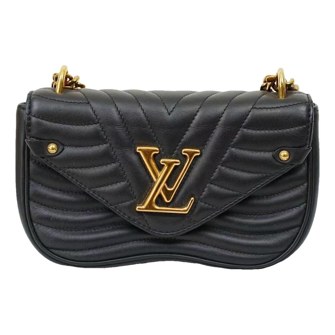 New Wave leather handbag