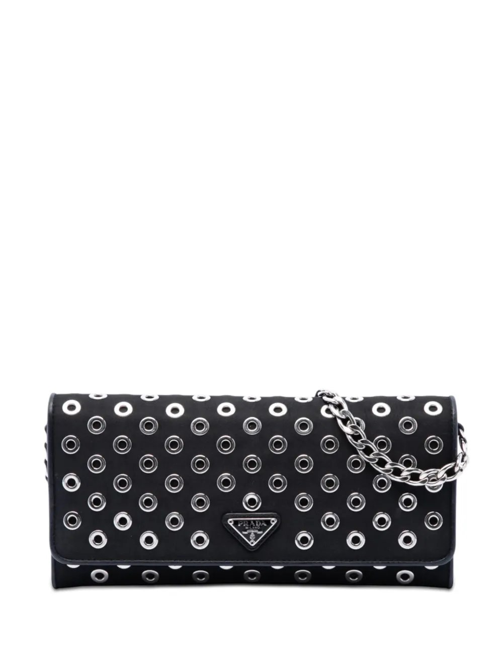 2000-2013 Tessuto Grommet Wallet On Chain crossbody bag