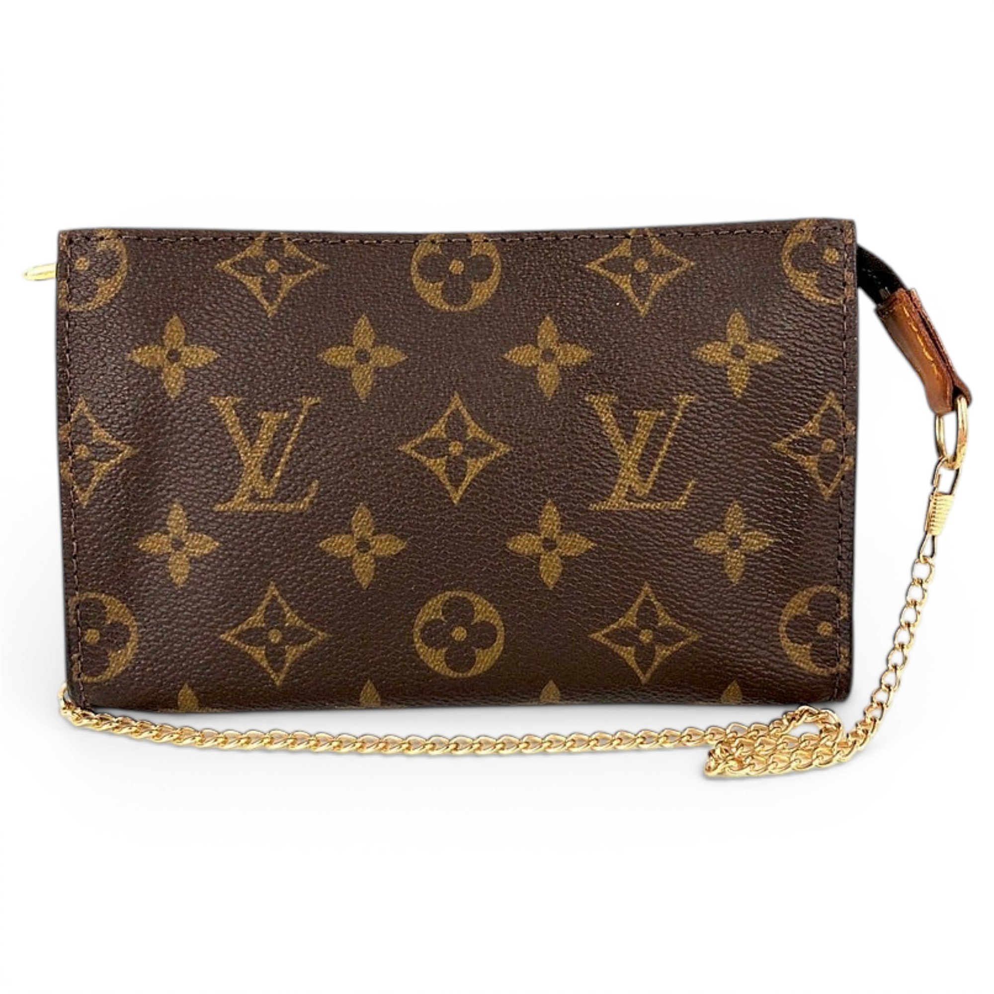 Louis Vuitton Pochette Accessoire cloth handbag