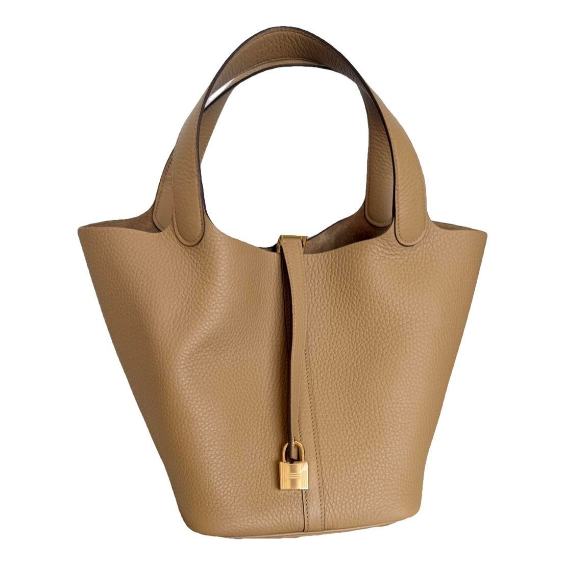 Hermes Picotin leather tote