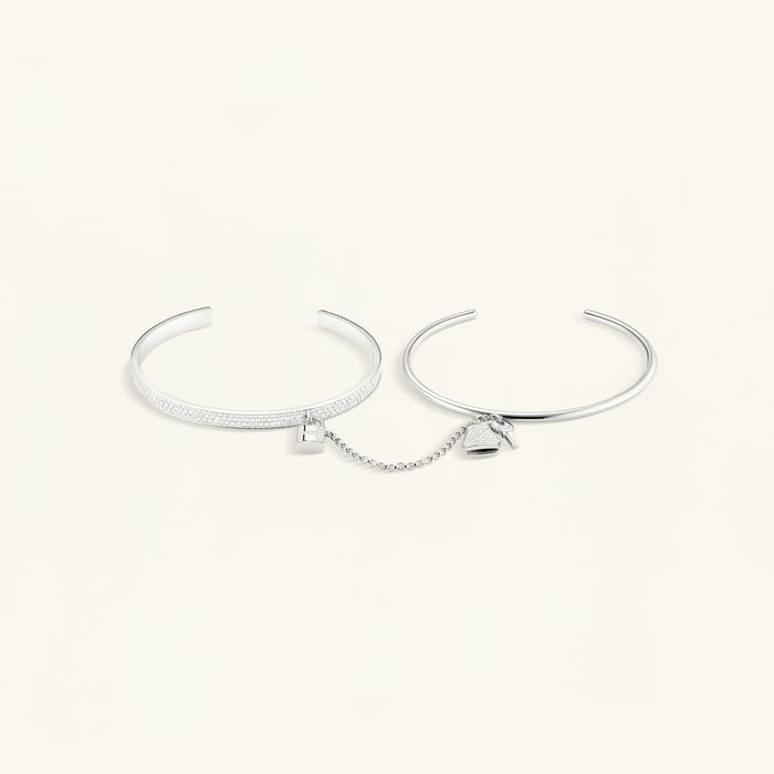 Sans Coloris Kelly Cadenas Double Bracelet, Small Model
