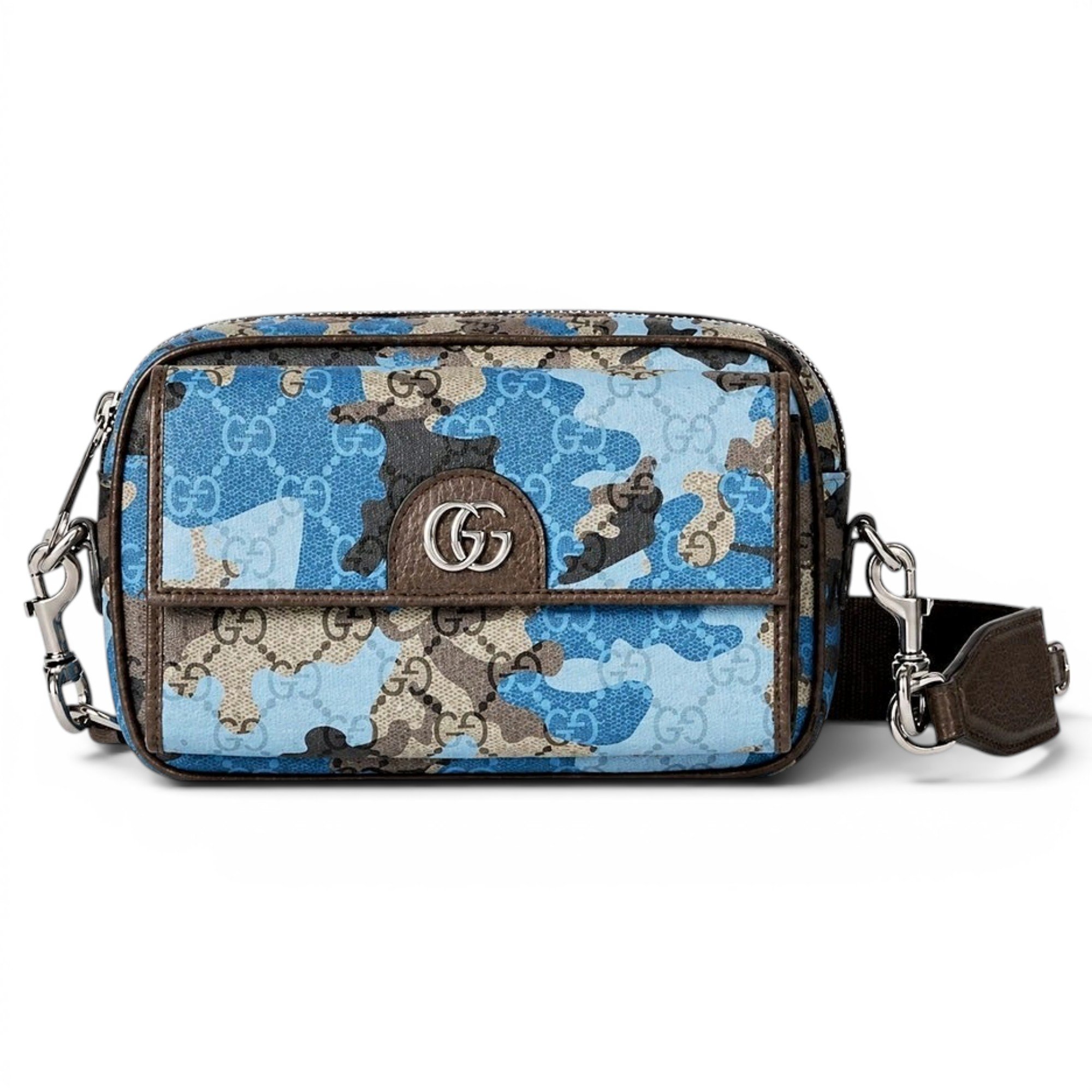 Ophidia GG Supreme leather crossbody bag