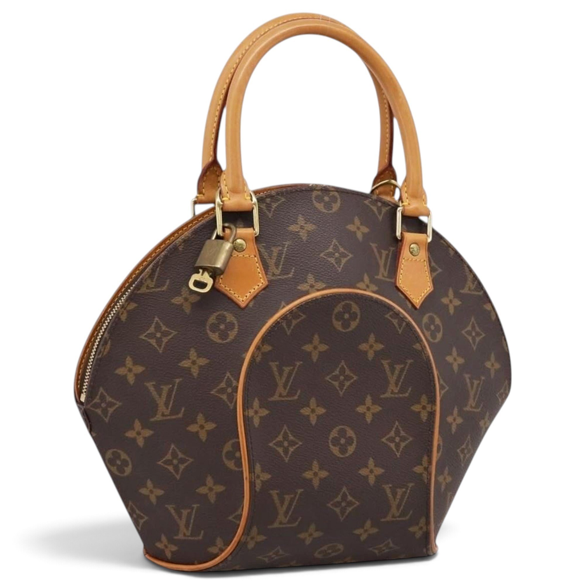 Ellipse cloth handbag