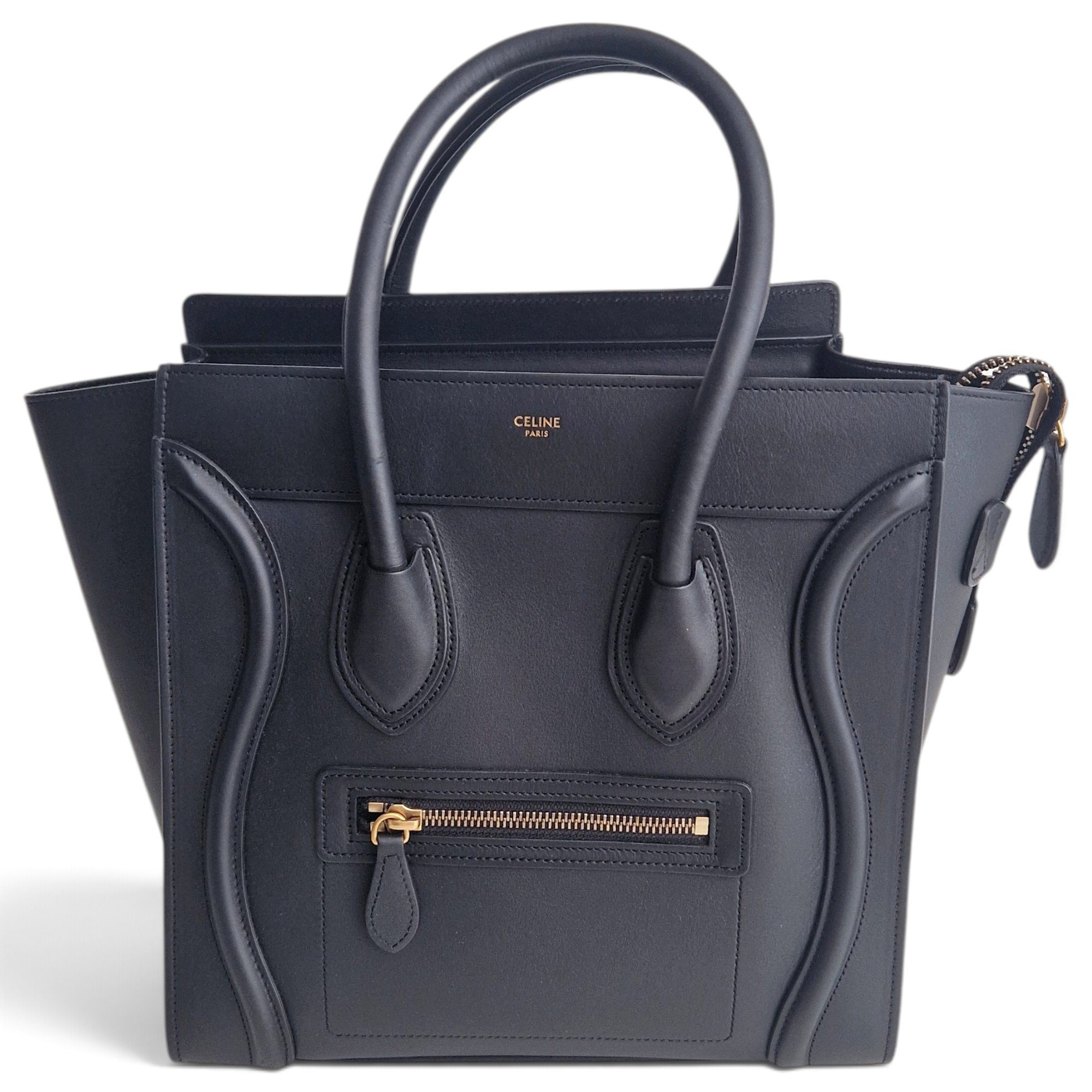 Luggage leather handbag