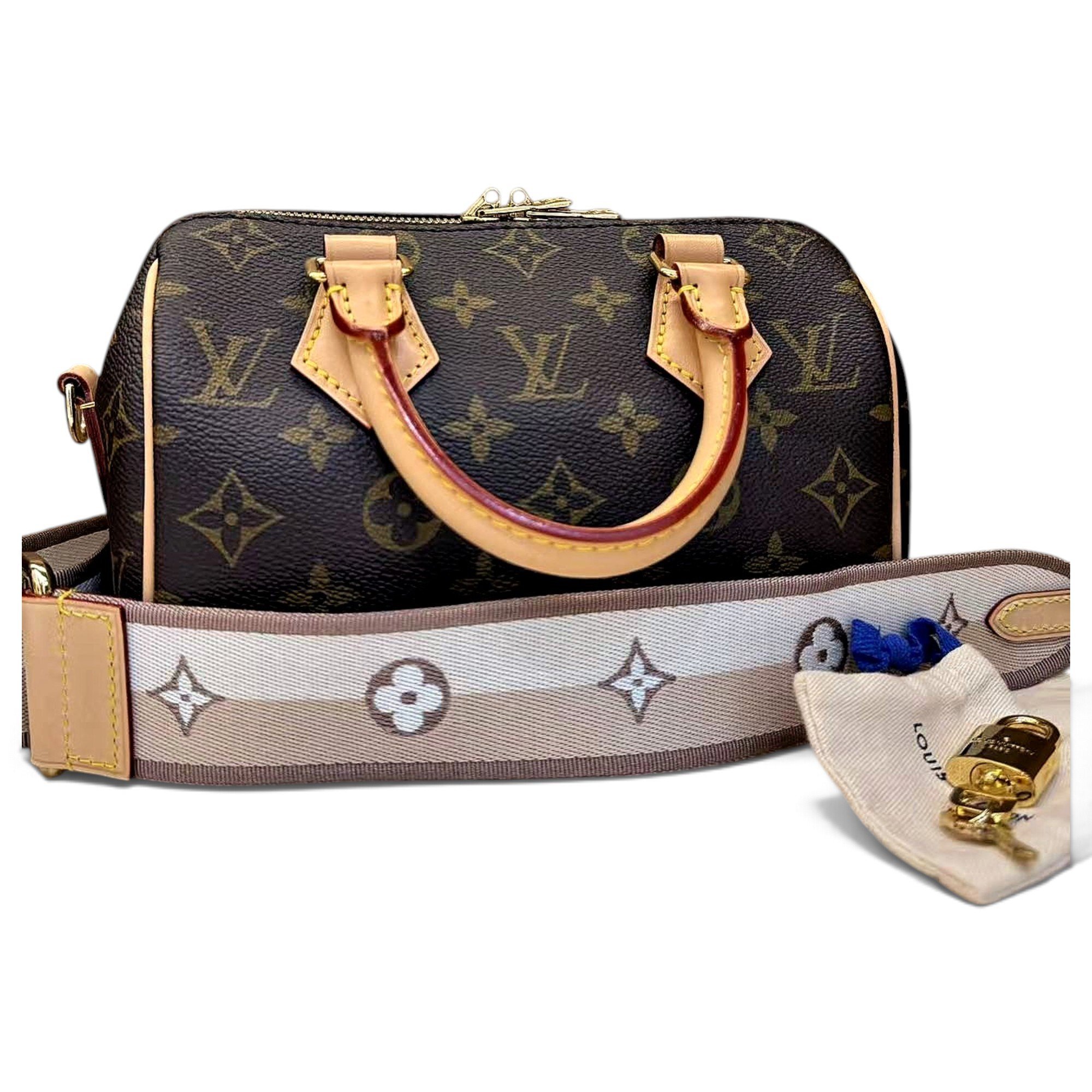 Speedy Bandoulière leather crossbody bag