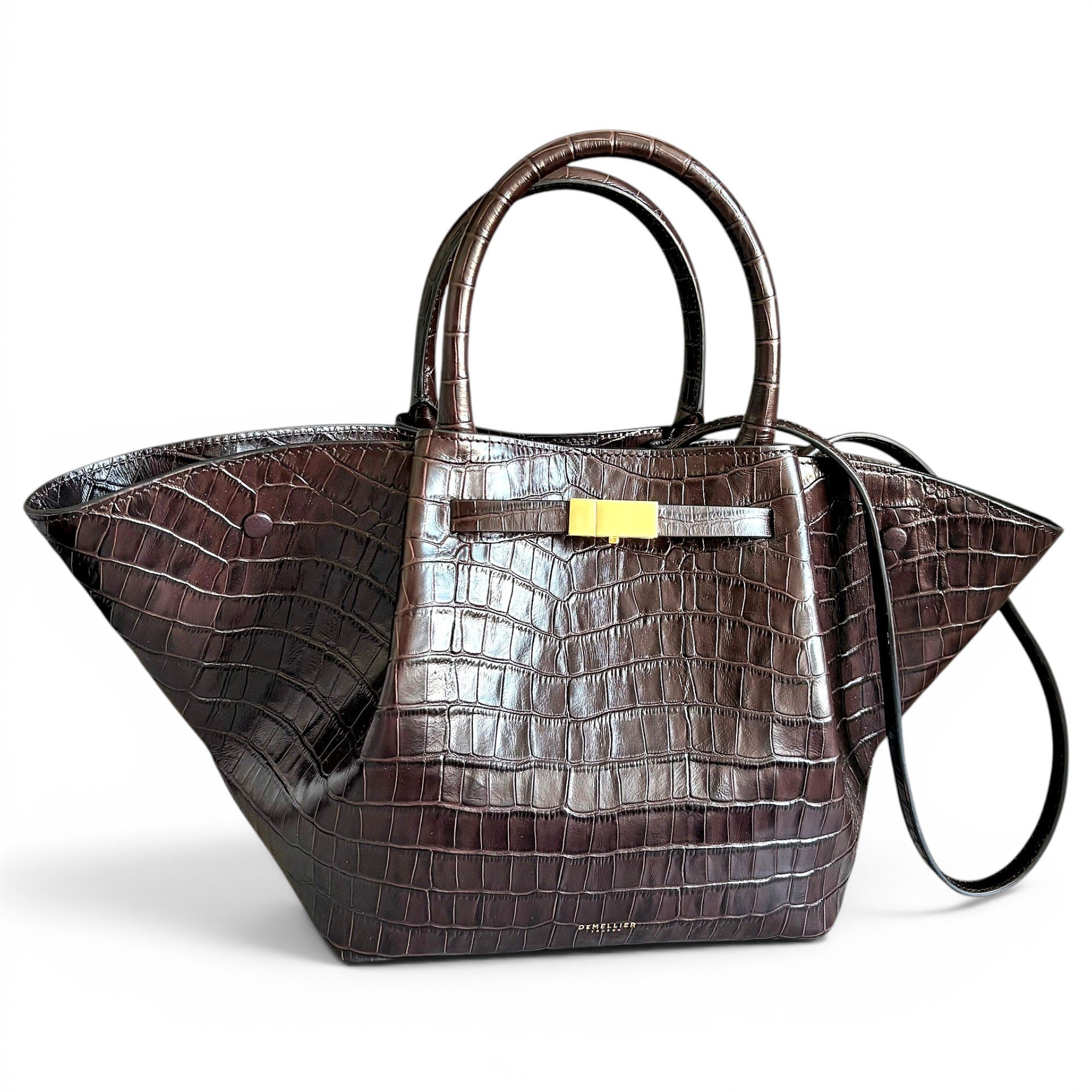 Leather tote