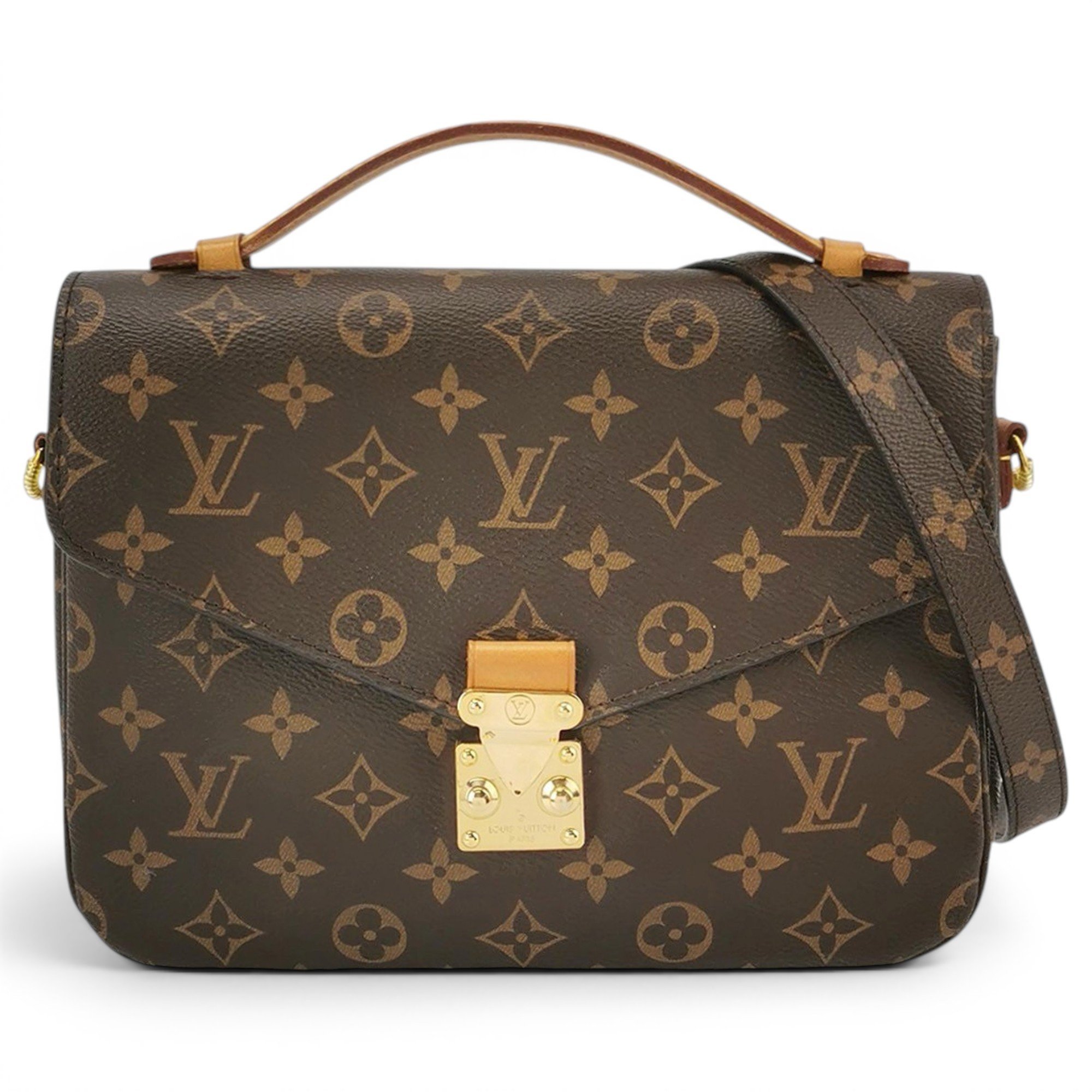 Metis leather handbag