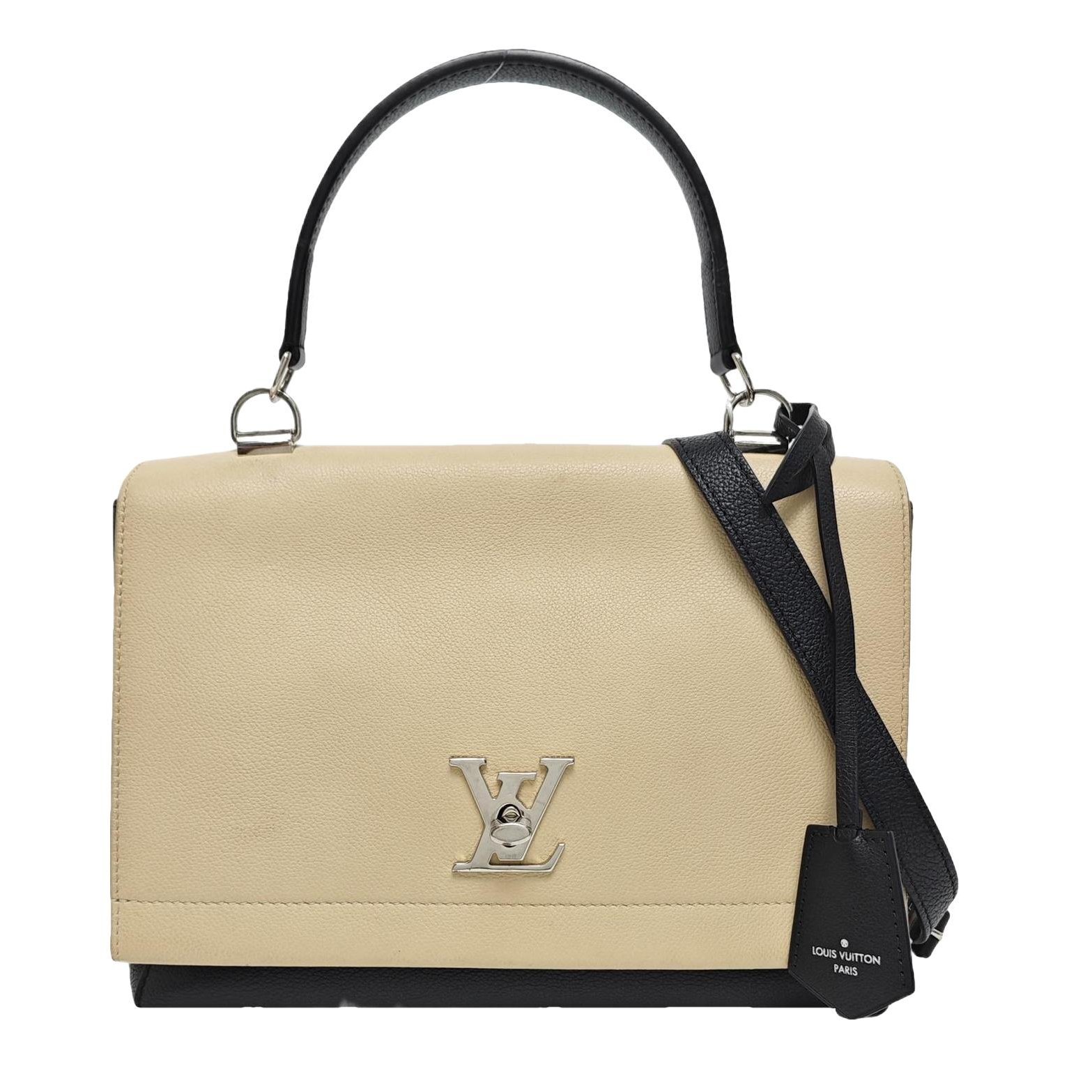 Lockme leather crossbody bag