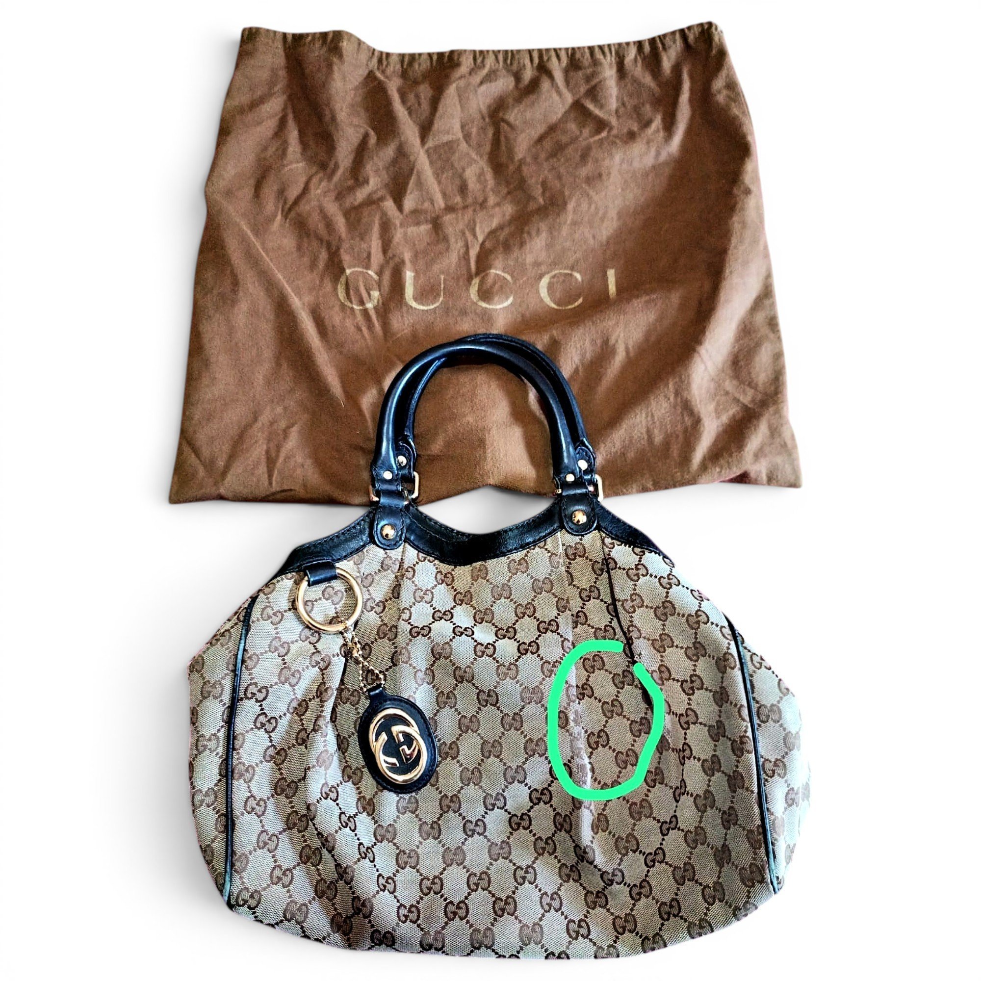 Sukey leather handbag