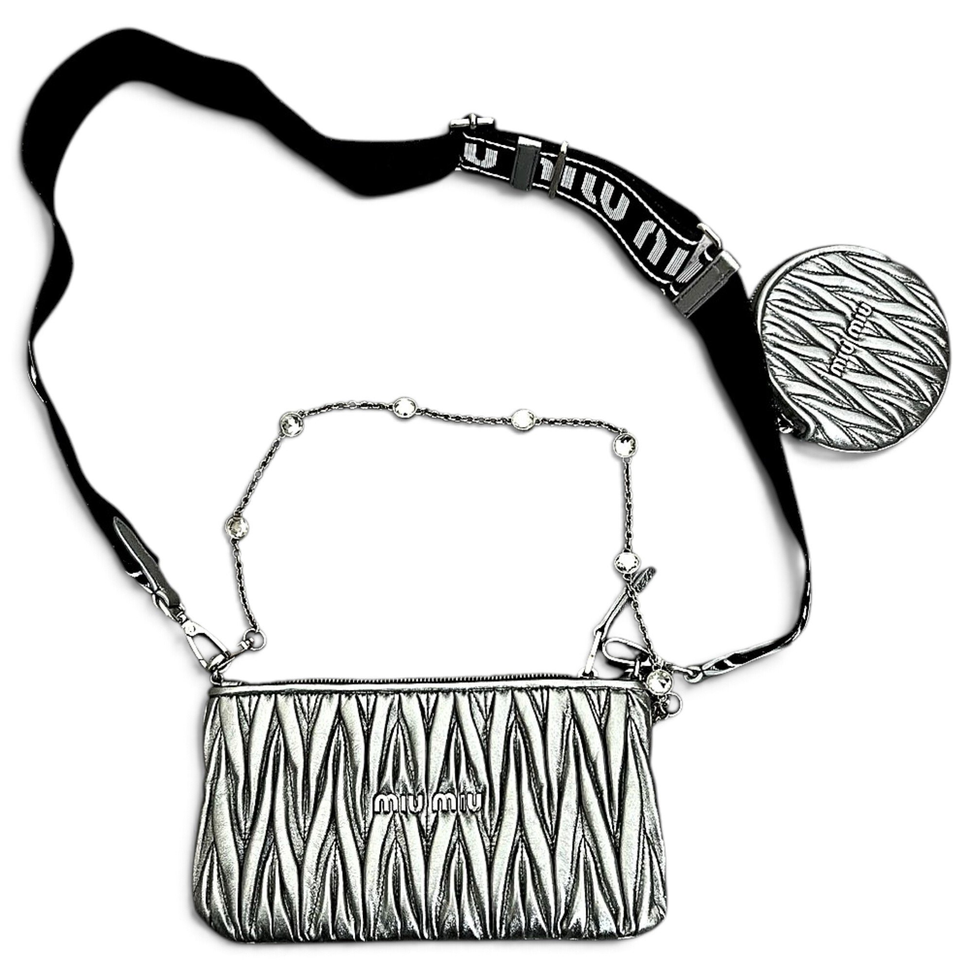 Leather crossbody bag