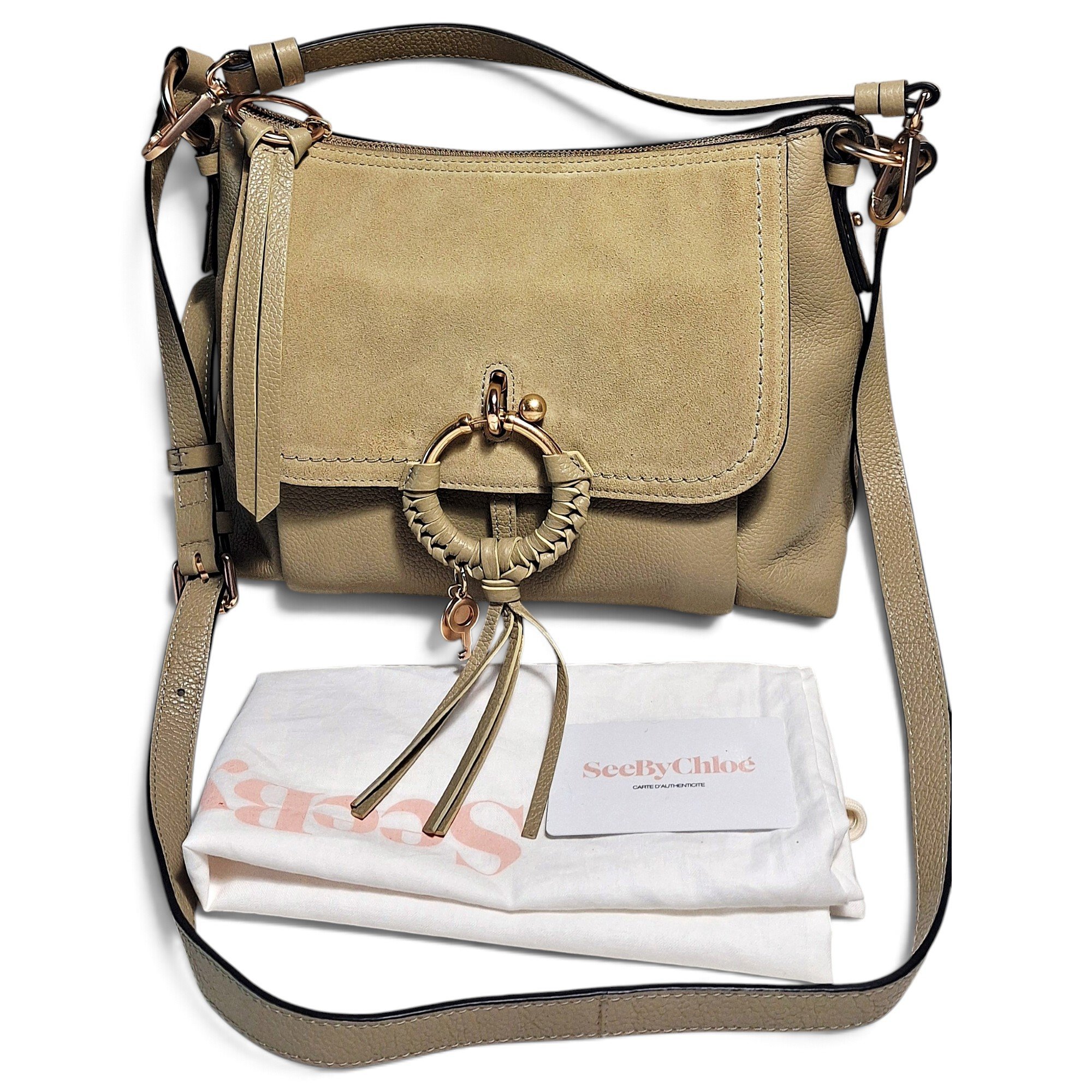 Joan leather handbag