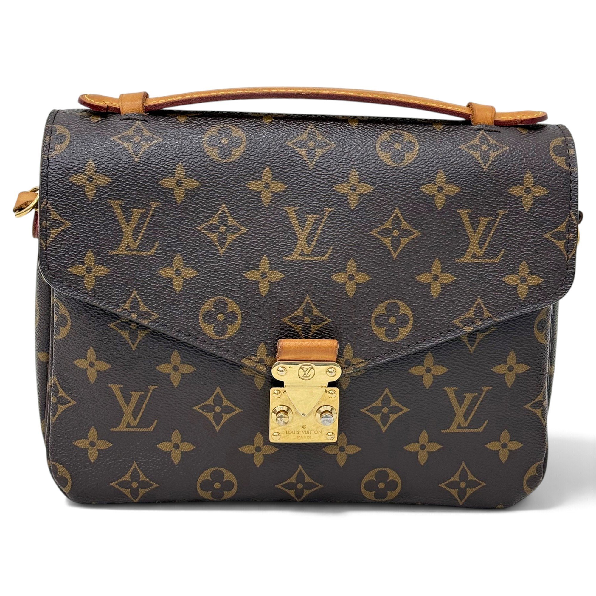 Metis leather handbag