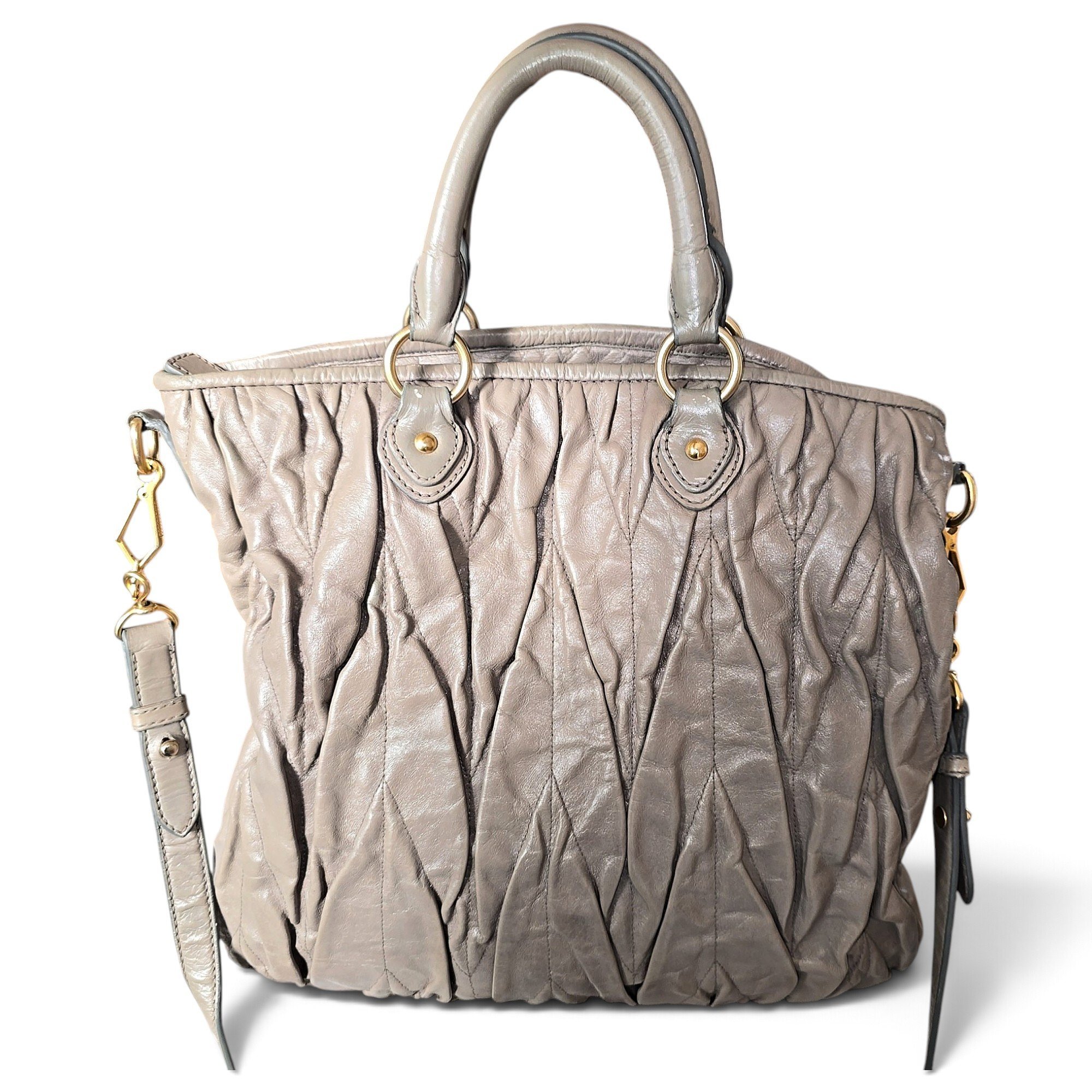 Leather crossbody bag