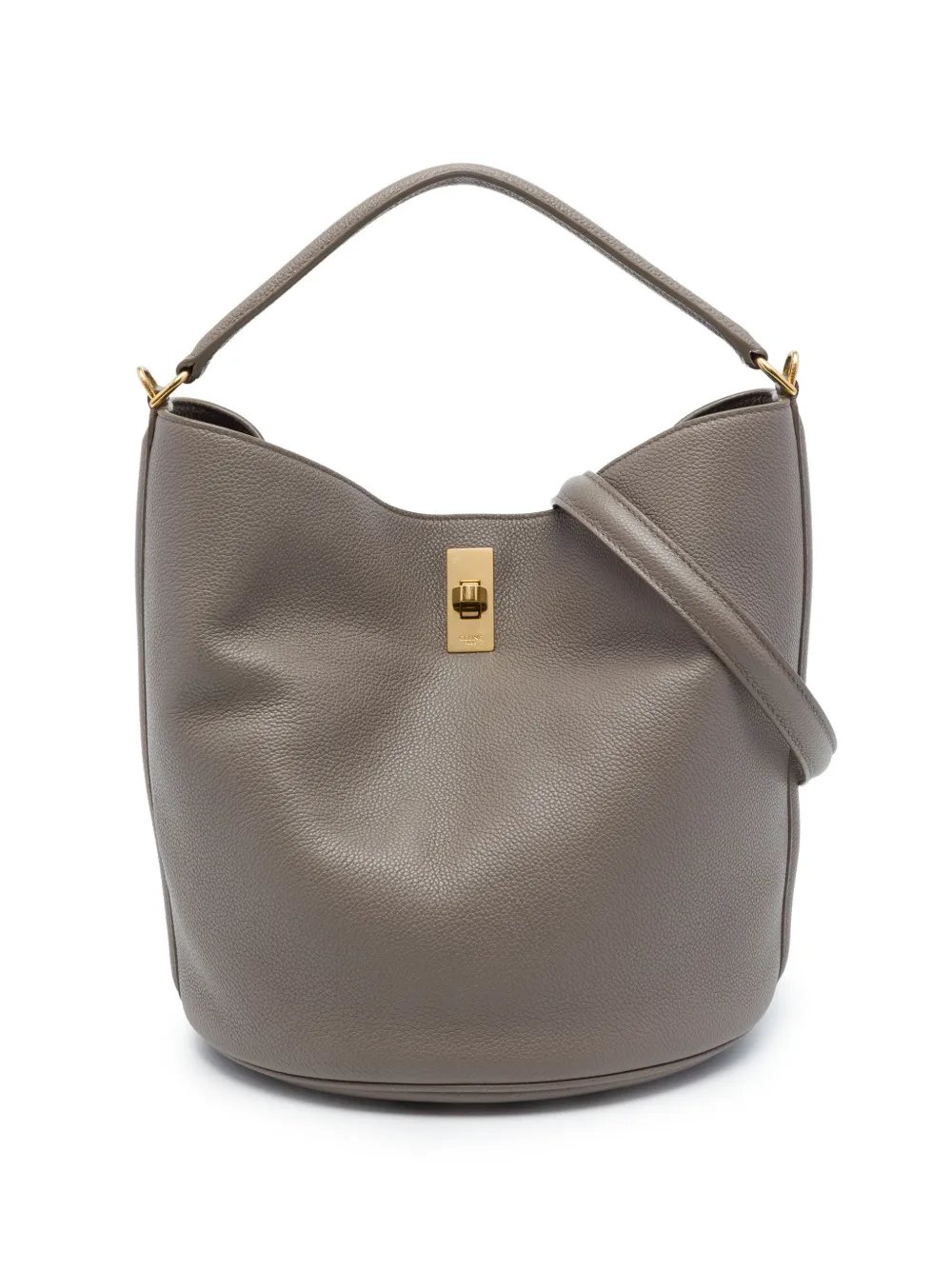 2021 Supple Grained Calfskin 16 bucket bag