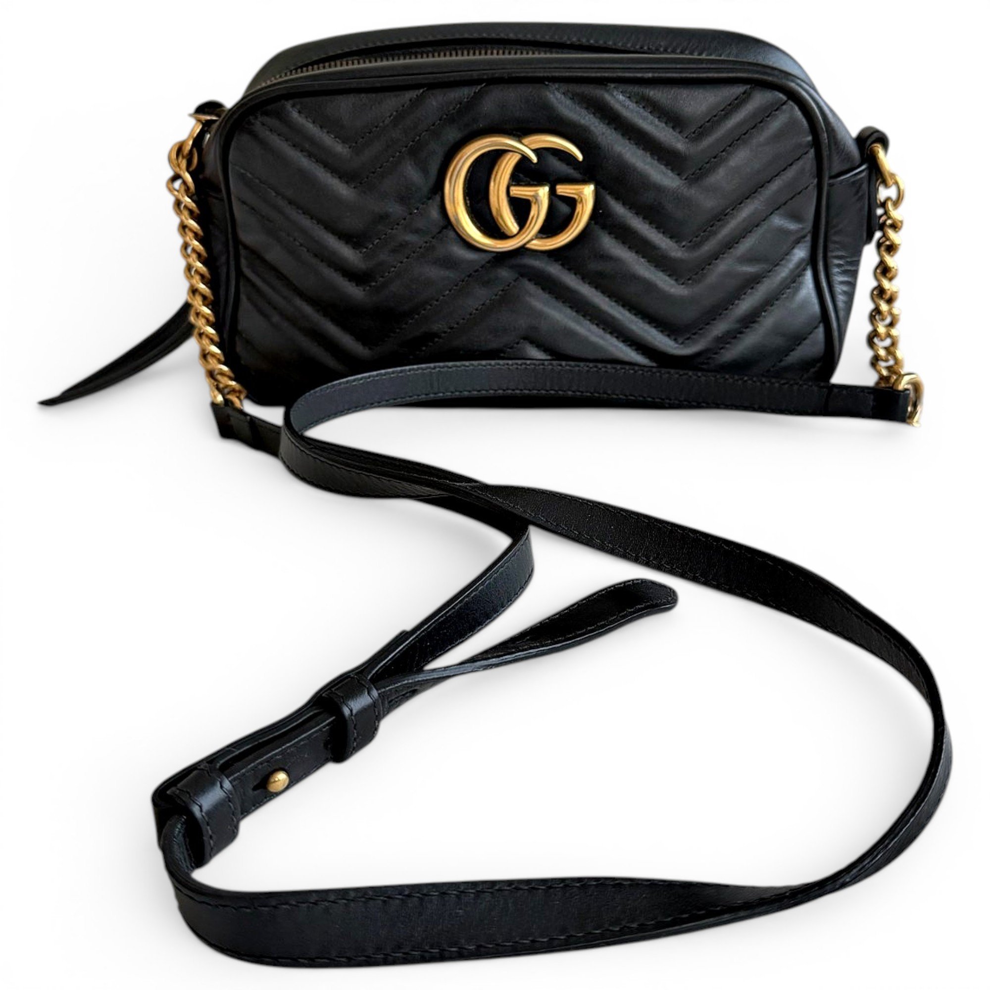 GG Marmont leather crossbody bag