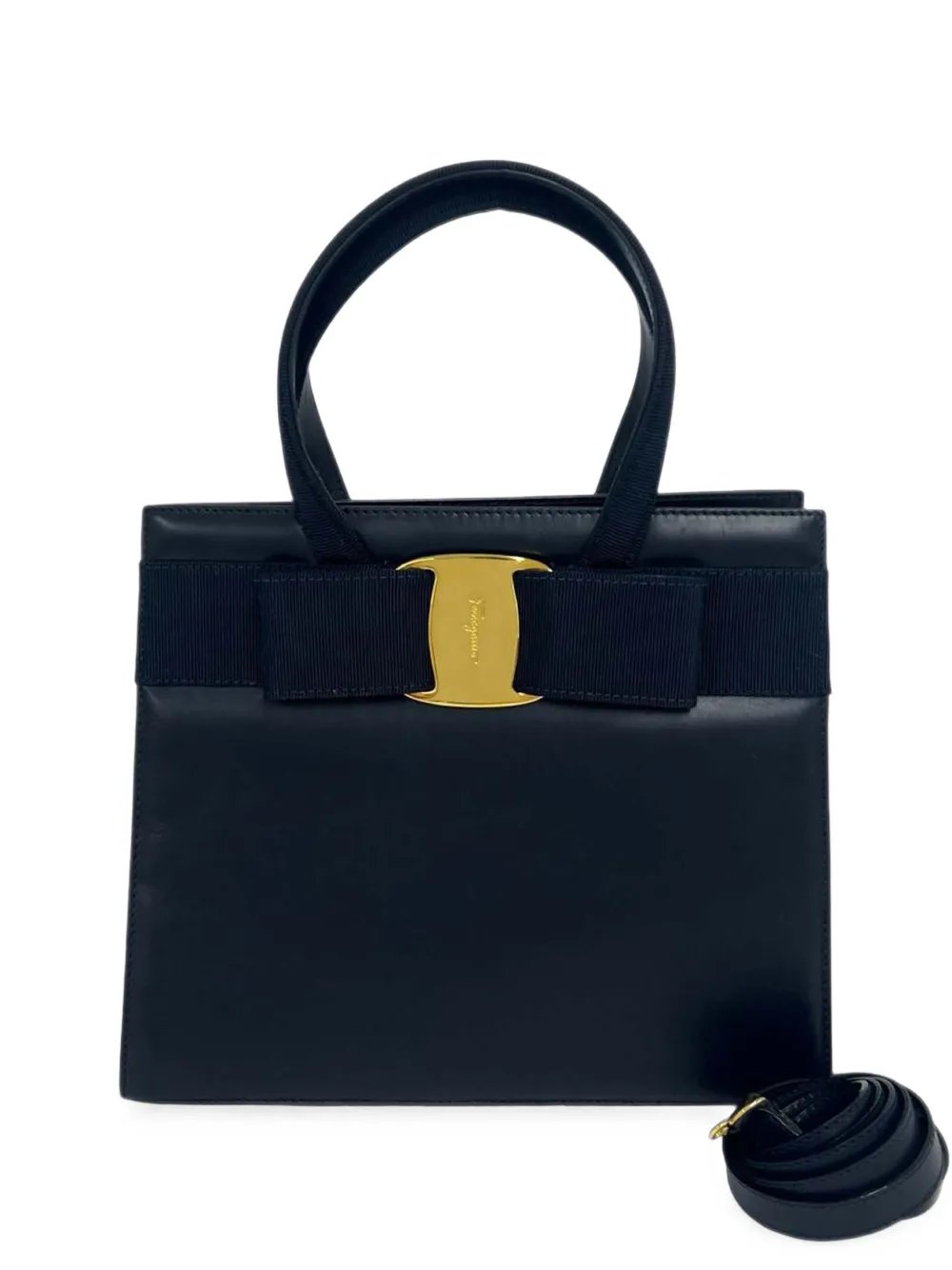 2000-2026 Leather Vara Bow satchel