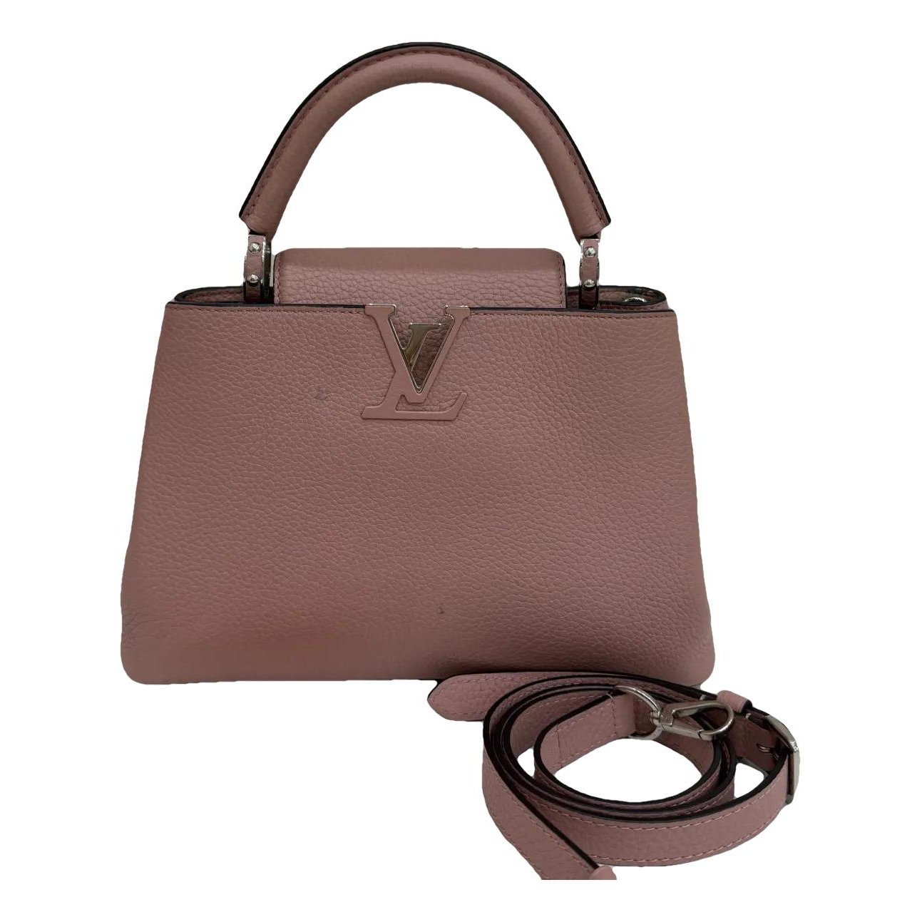 Capucines leather handbag
