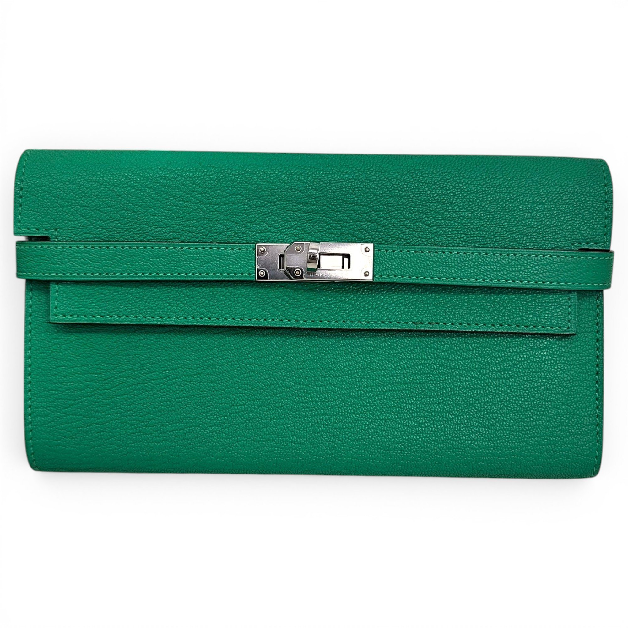 Kelly to go leather clutch bag