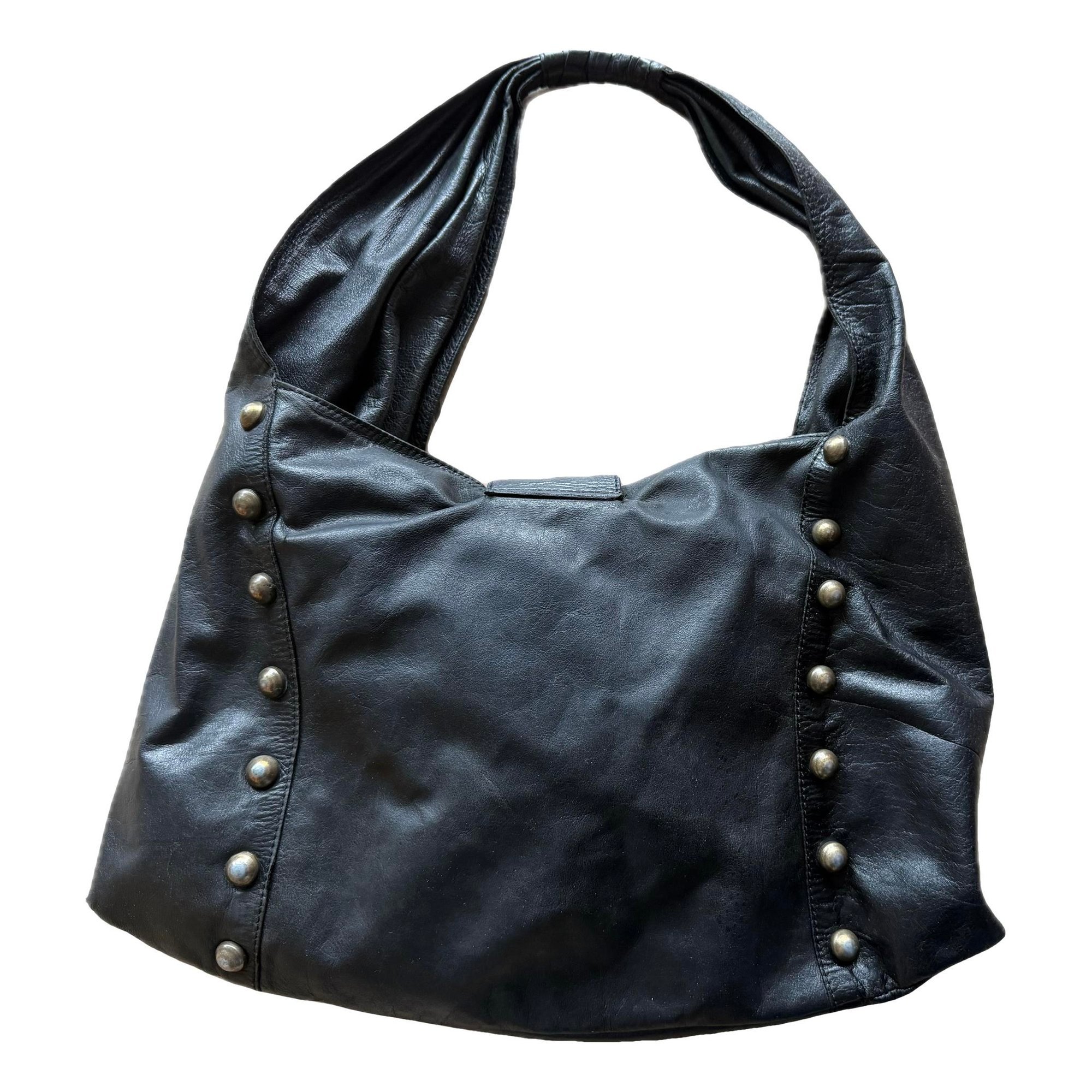 Leather tote