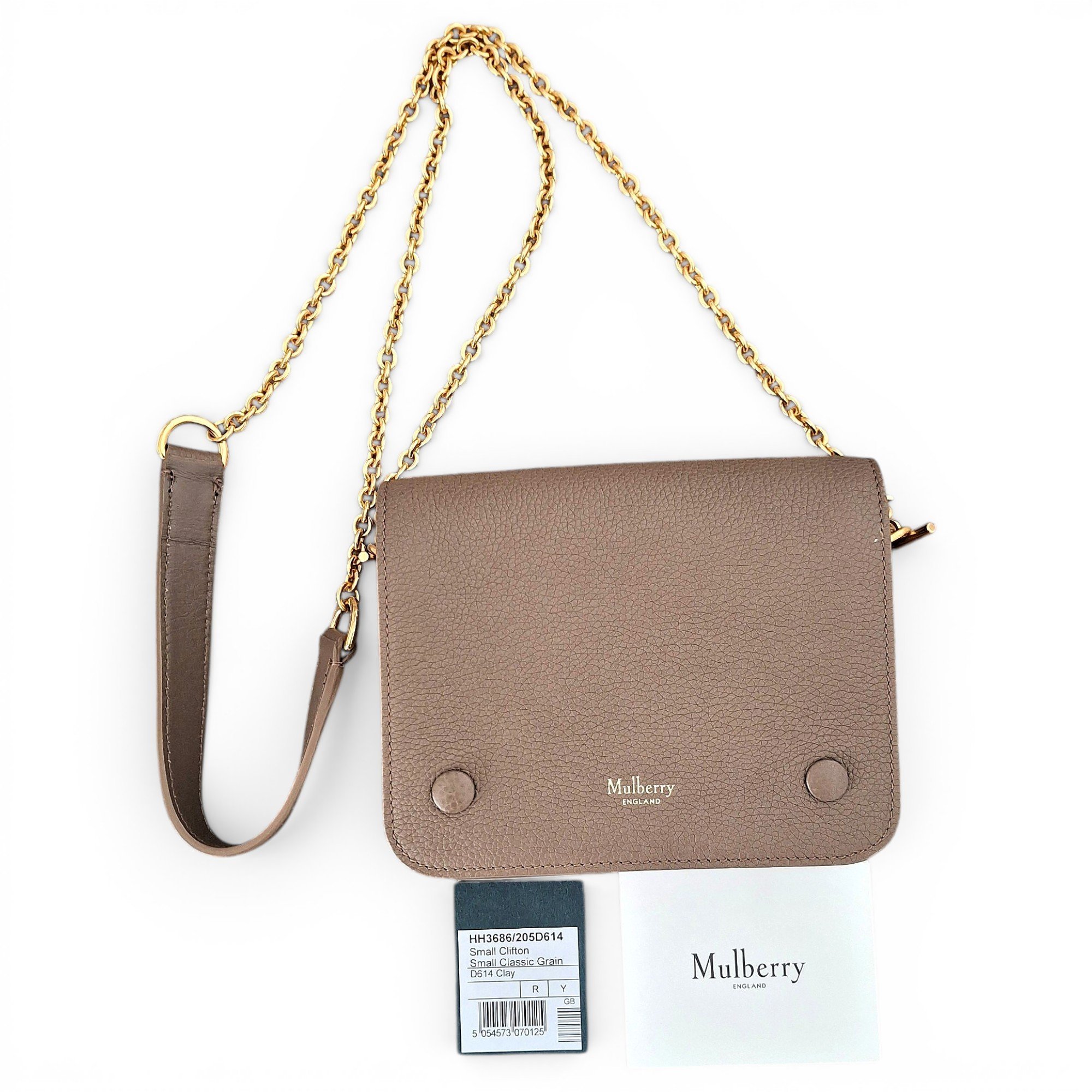 Mulberry Clifton leather handbag