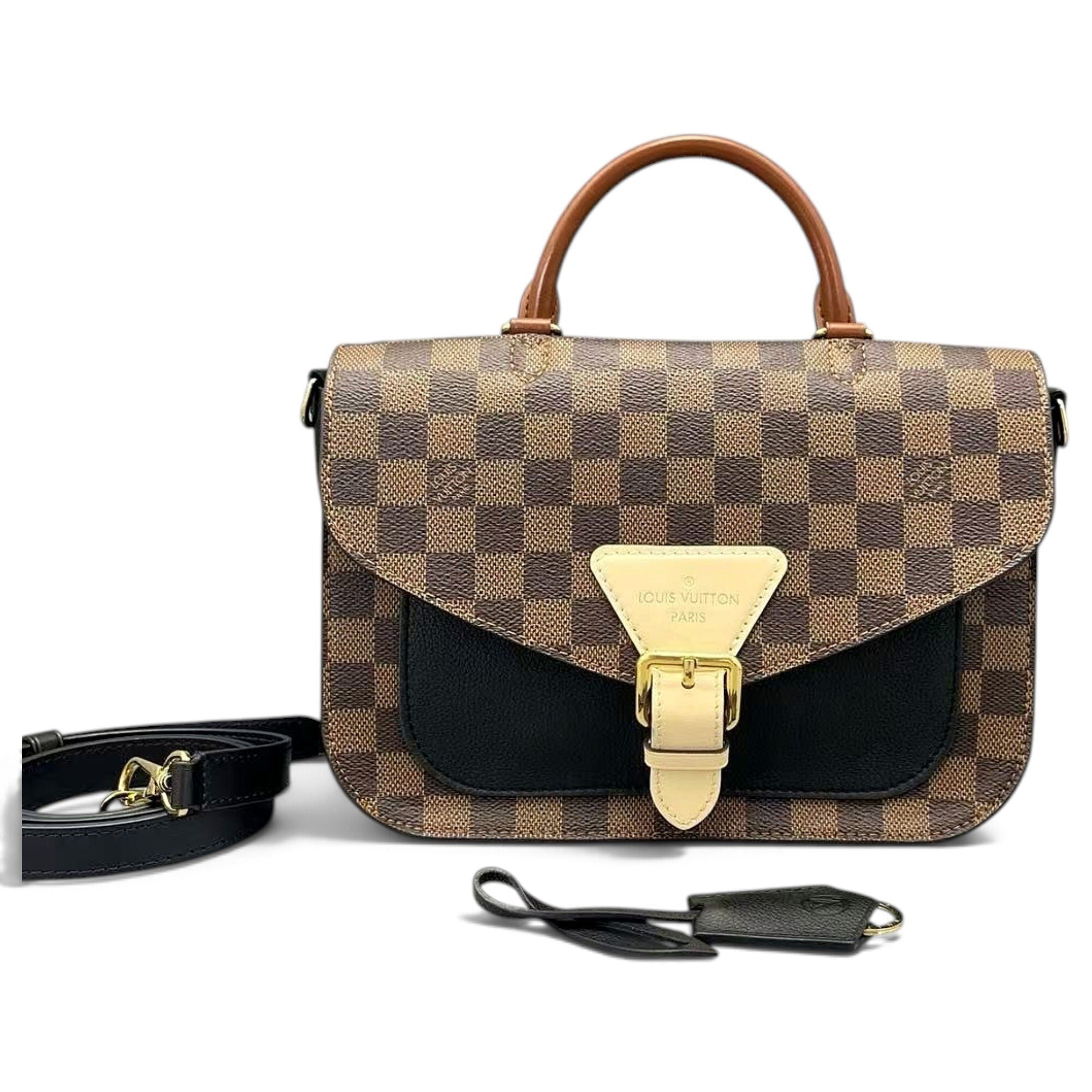 Leather crossbody bag