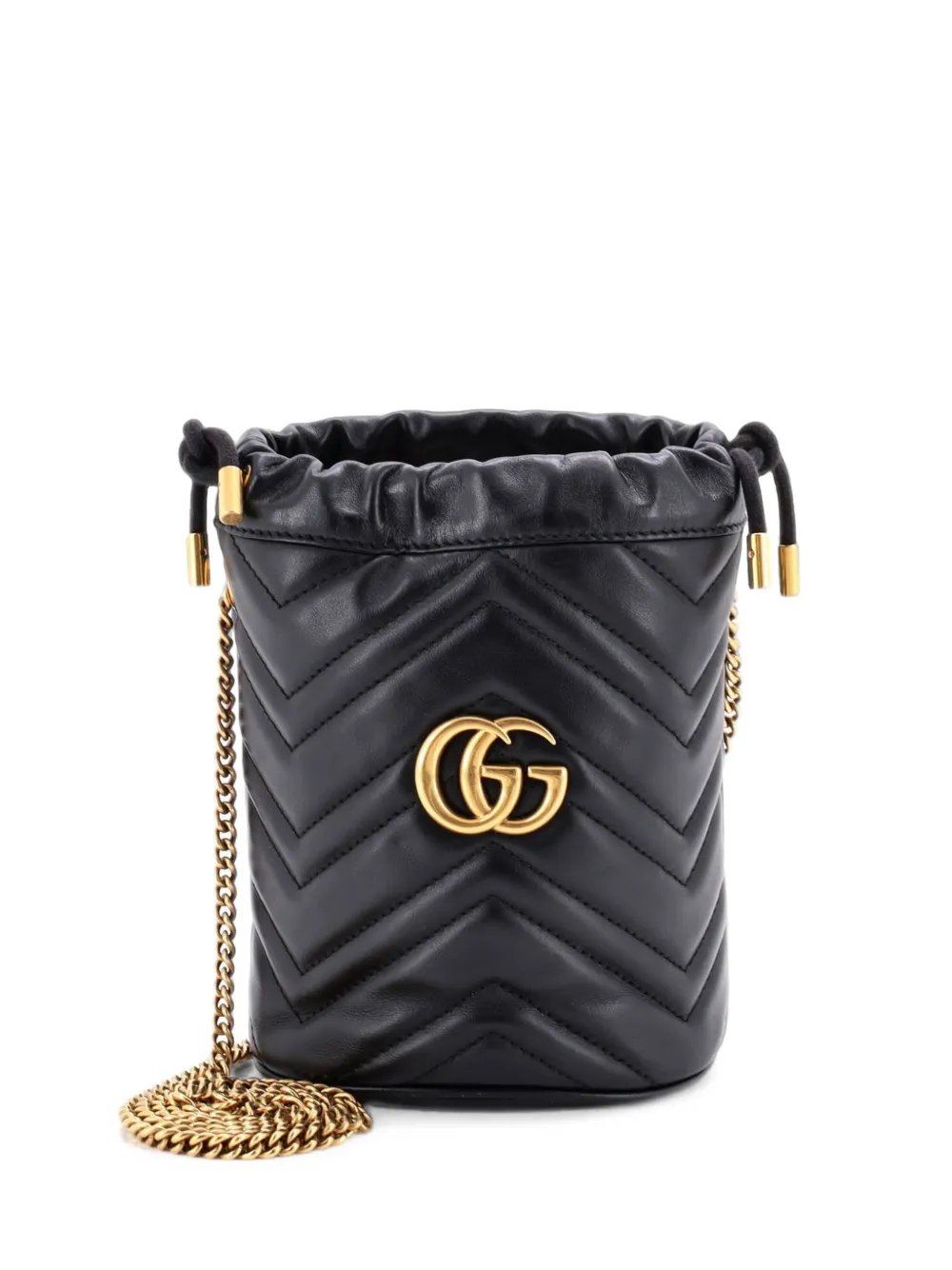 GG Marmont Matelasse Leather Mini bucket bag